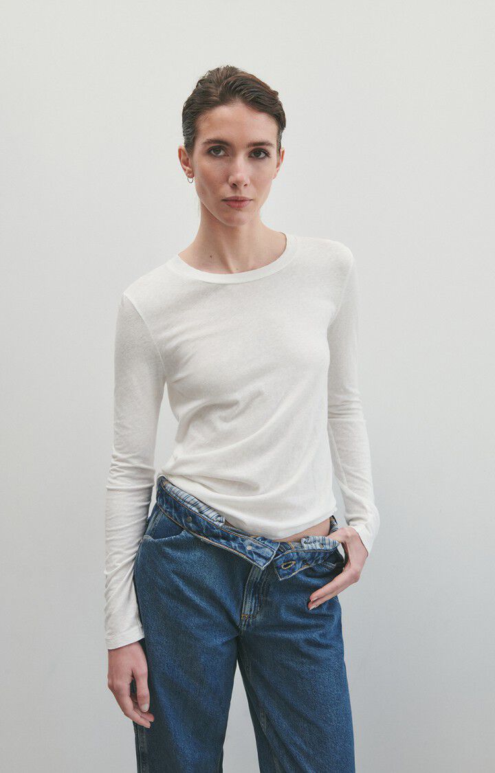 Tshirt Gami28 Blanc | Color: BLANC | Size: S Refurbished - Rue Madame is a known brand, and the standardized name is " refurbished available on Cerqular