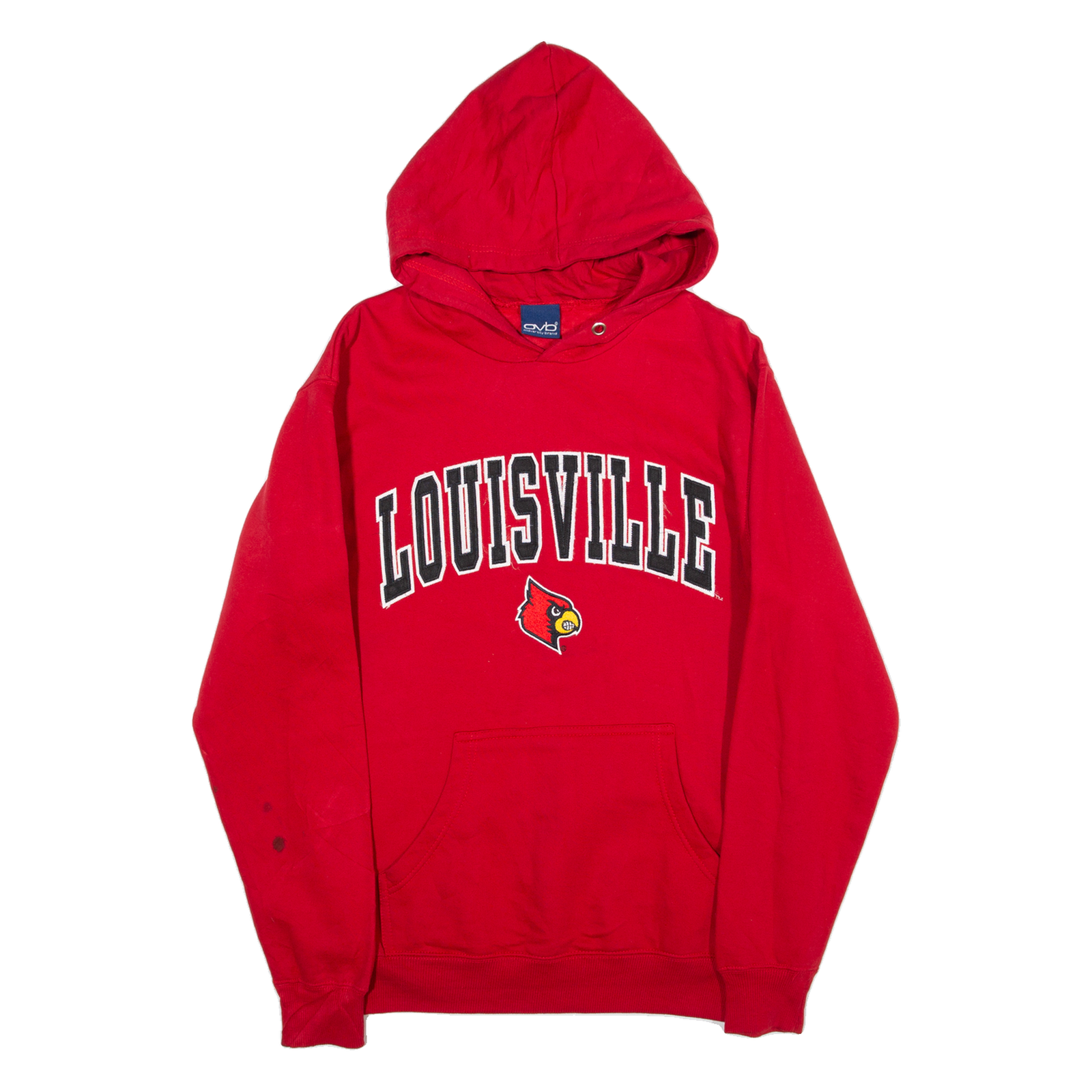 OLD VARSITY BRAND Louisville Mens Red Hoodie USA S Refurbished - N/A refurbished available on Cerqular