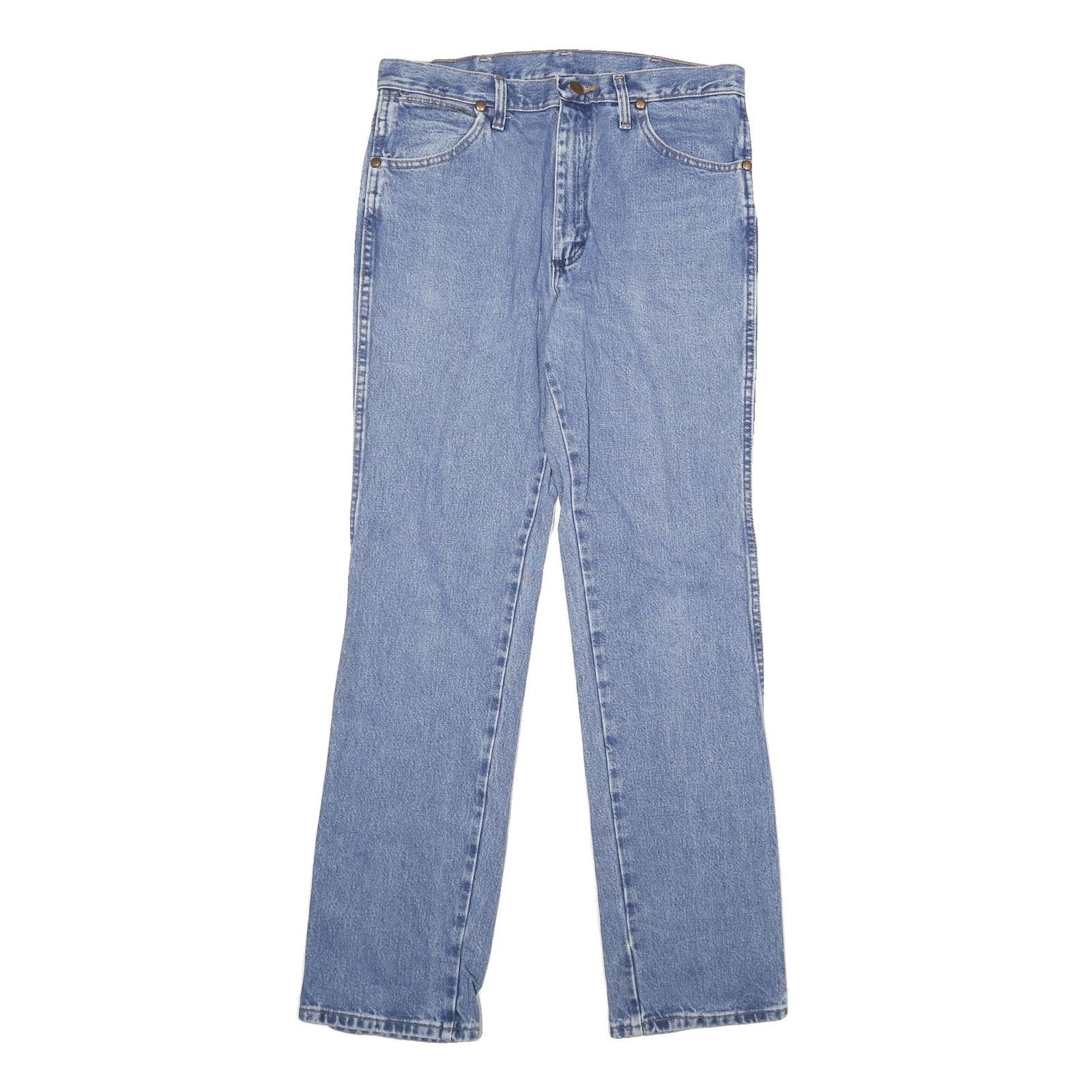 Buy WRANGLER Mens Jeans Blue Regular Straight Denim Medium W31 L32 Classic Fit Zip Refurbished - $33.79 WRANGLER Mens Jeans Blue Regular Straight Denim Medium W31 L32 Classic Fit Zip Refurbished - N/A refurbished available on Cerqular