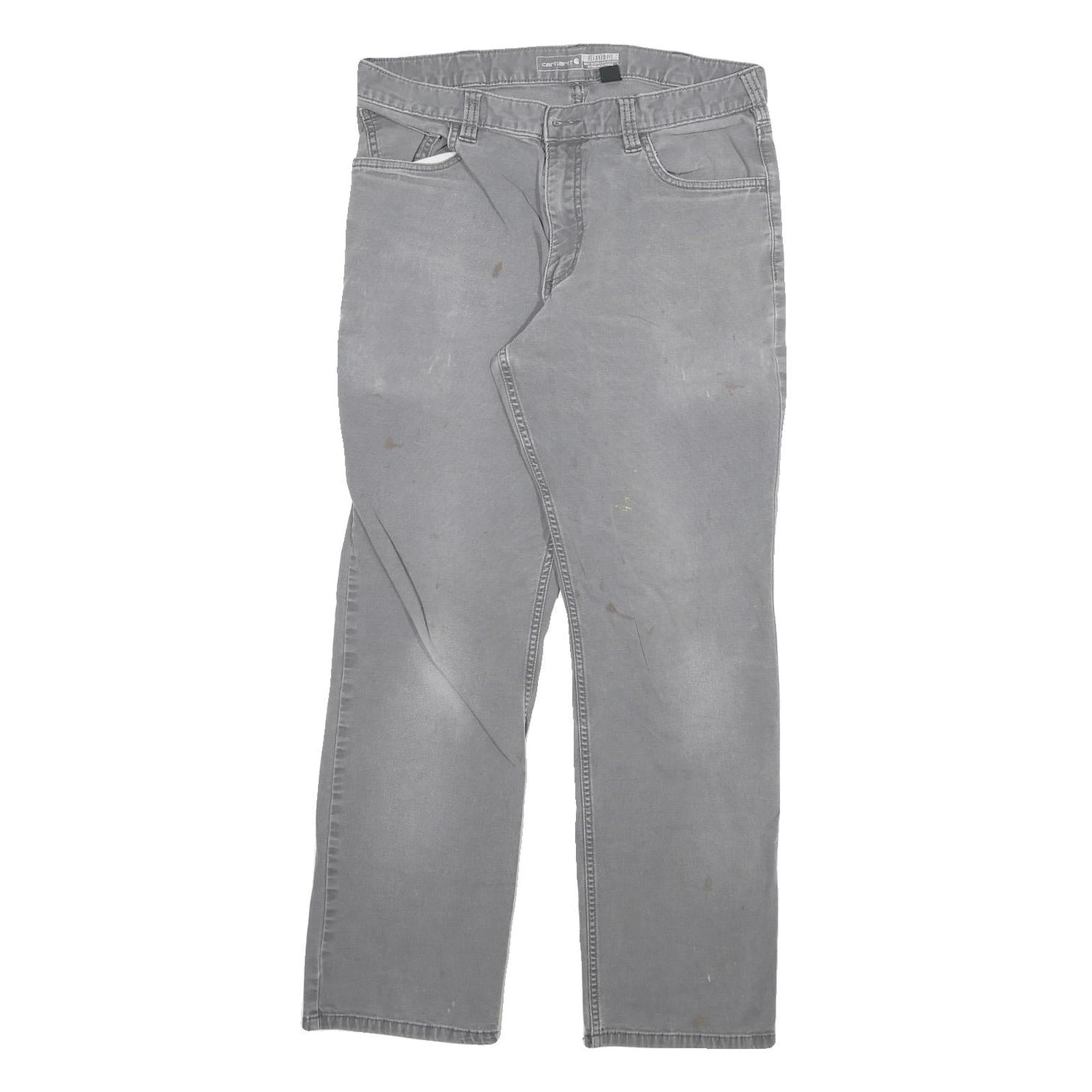 Buy CARHARTT Mens Relaxed Workwear Jeans Grey Denim W32 L29 Durable Hardwear Refurbished - $40.29 CARHARTT Mens Relaxed Workwear Jeans Grey Denim W32 L29 Durable Hardwear Refurbished - N/A refurbished available on Cerqular