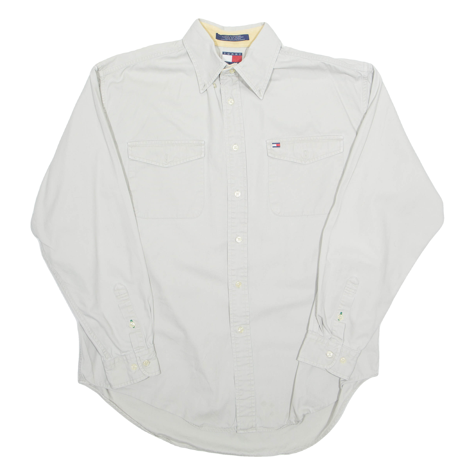 Buy TOMMY HILFIGER Mens Plain Shirt Beige Long Sleeve L Refurbished - $31.19 TOMMY HILFIGER Mens Plain Shirt Beige Long Sleeve L Refurbished - N/A refurbished available on Cerqular