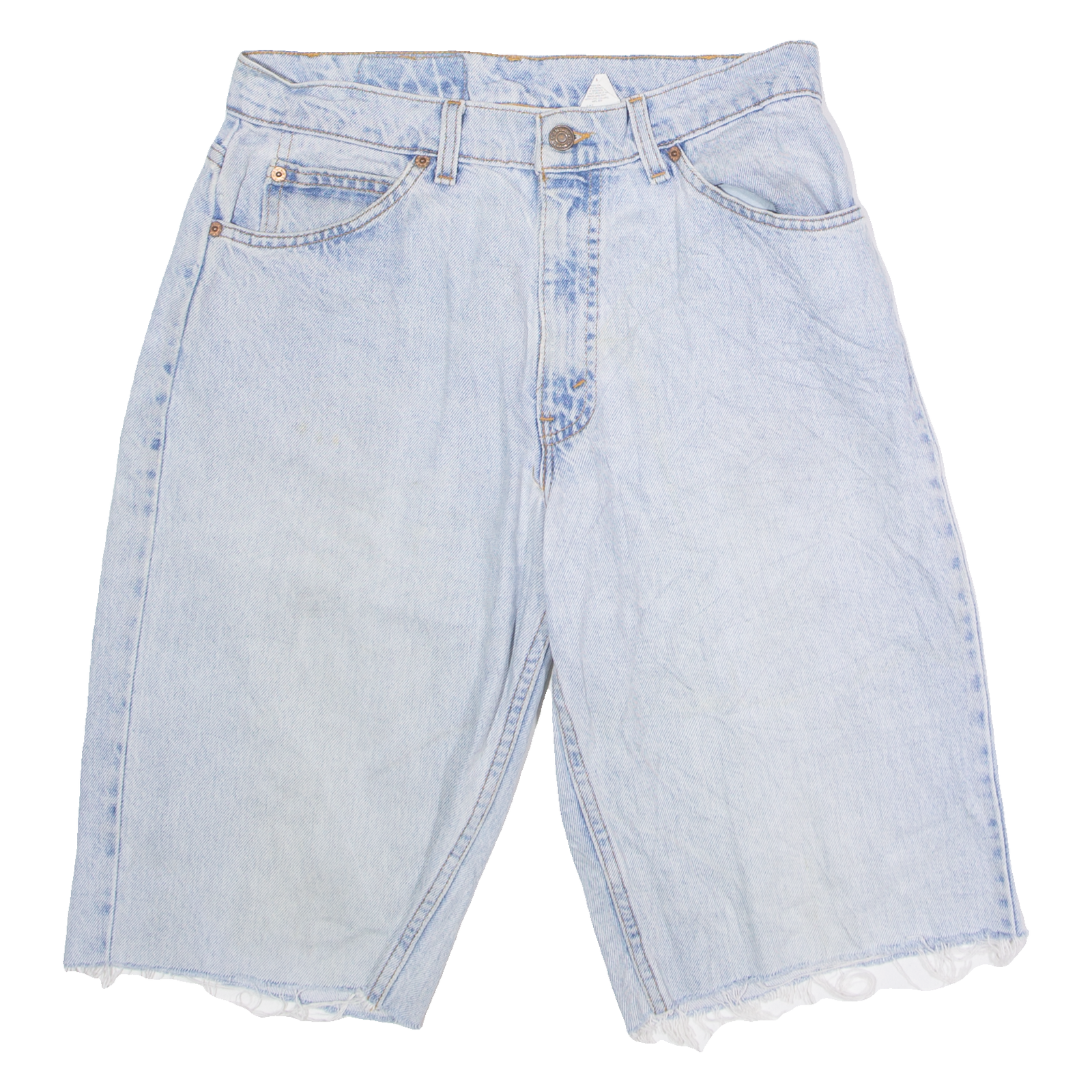 LEVI'S Altered 560 Mens Tapered Shorts Blue Loose M W31 Refurbished - N/A refurbished available on Cerqular