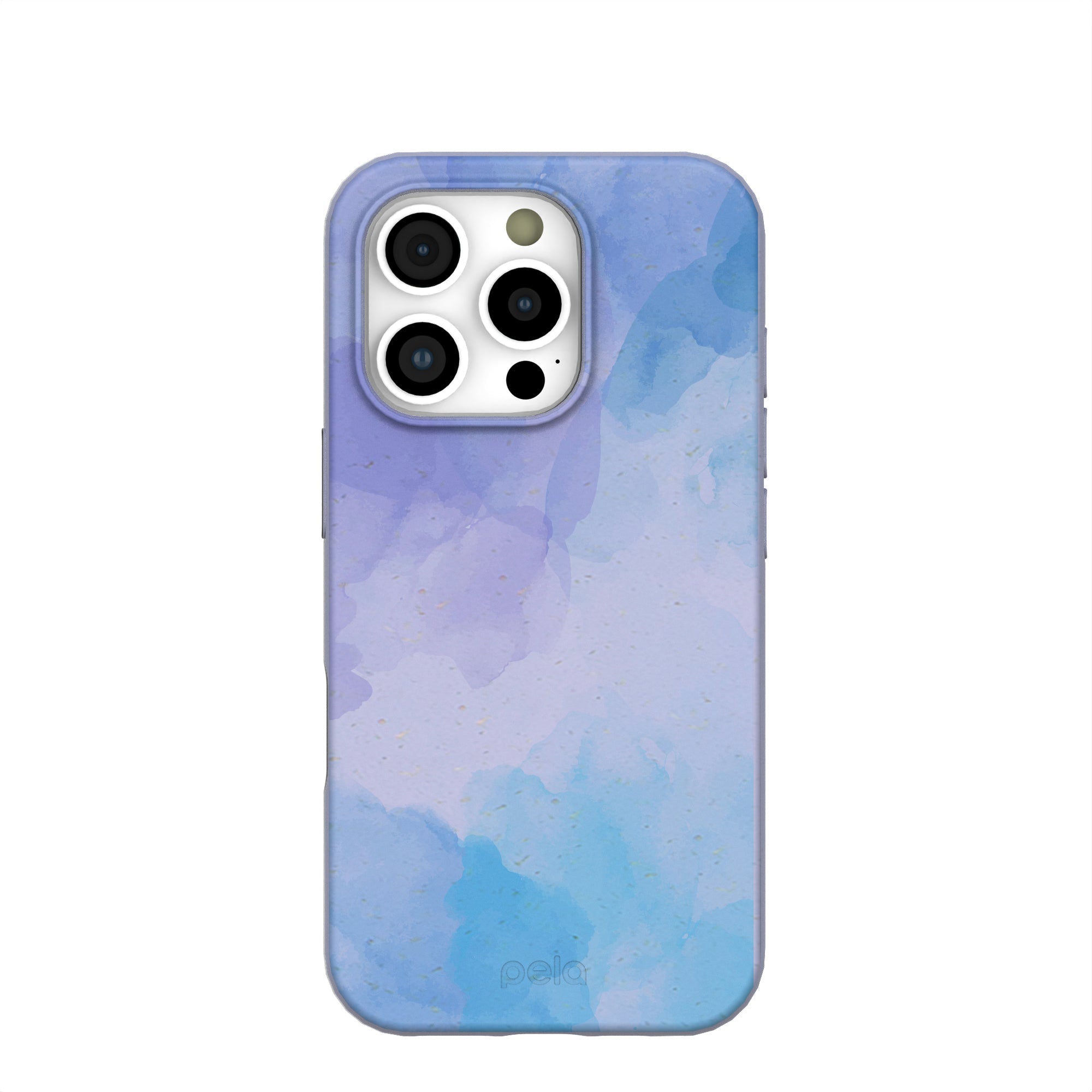 Lavender Blue Reflections iPhone 16 Pro Case Refurbished - Pela Case refurbished available on Cerqular