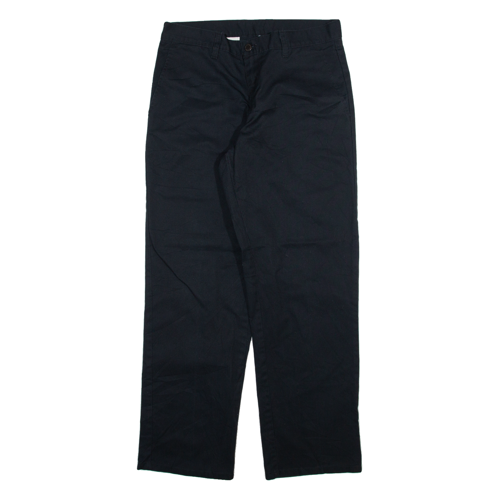 DICKIES Womens Trousers Black Regular Straight W30 L30 Refurbished - N/A refurbished available on Cerqular
