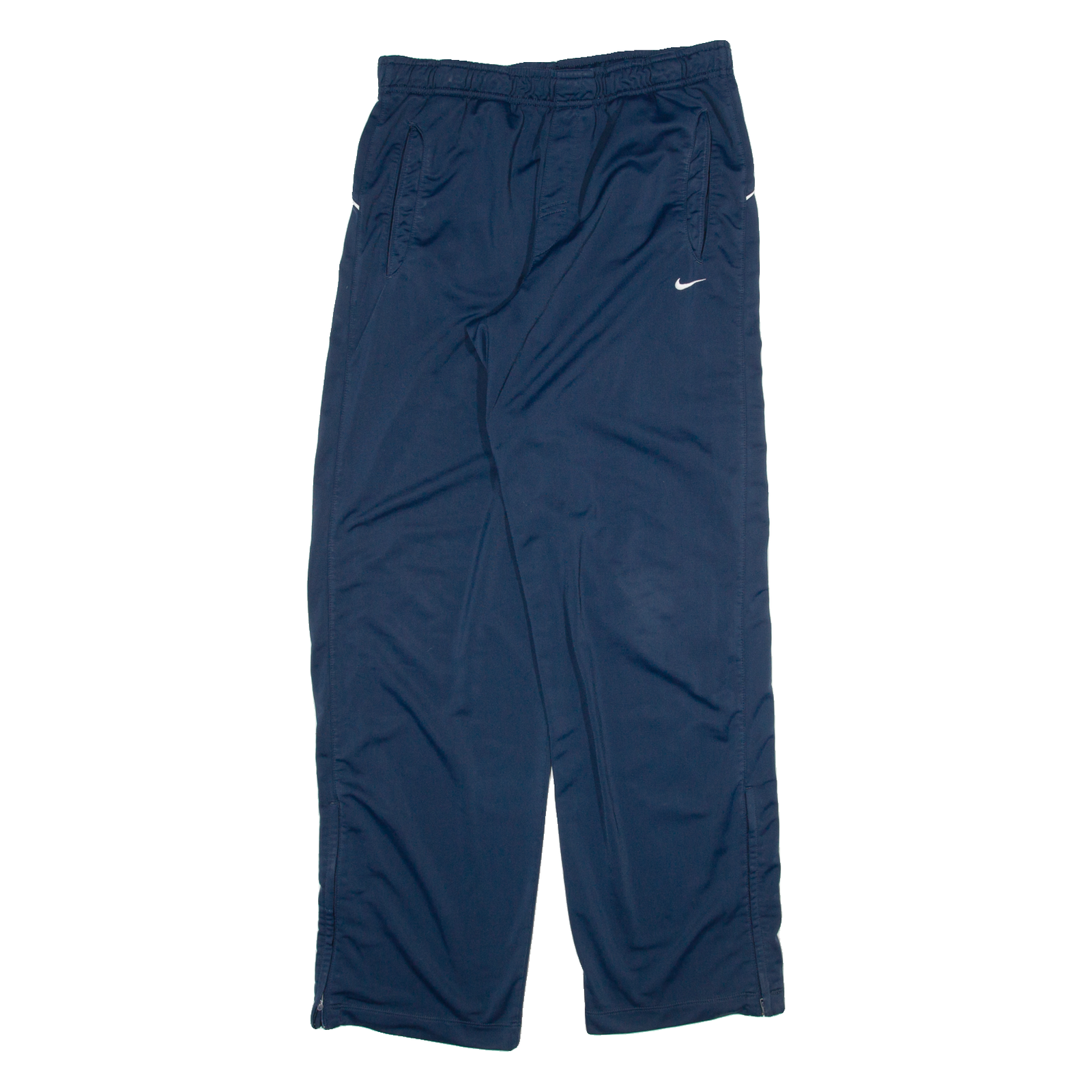 NIKE Mens Sweatpants Blue Straight M W34 L32 Refurbished - N/A refurbished available on Cerqular