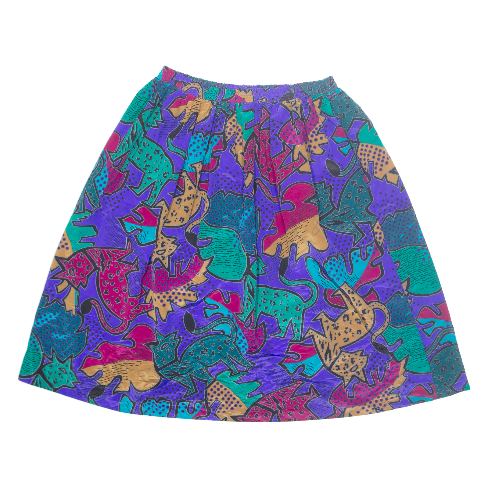 CAMPUS CASUALS OF CALIFORNIA Womens A-Line Skirt Blue Midi M Refurbished - N/A refurbished available on Cerqular