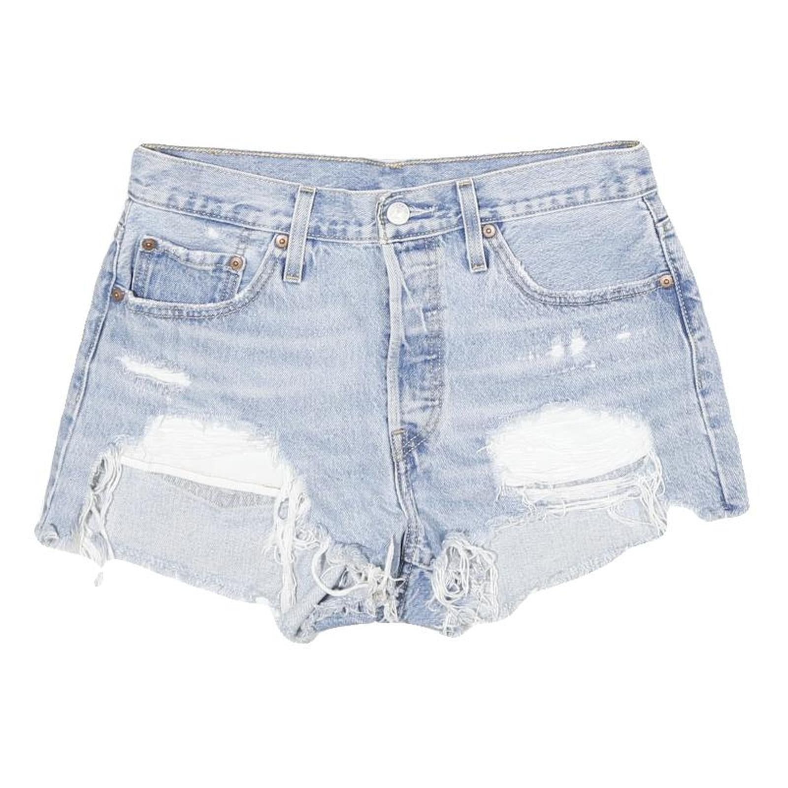 Buy LEVI'S Womens Denim Blue Casual Cut-Off Shorts M W29 Distressed Style Refurbished - $25.99 LEVI'S Womens Denim Blue Casual Cut-Off Shorts M W29 Distressed Style Refurbished - N/A refurbished available on Cerqular