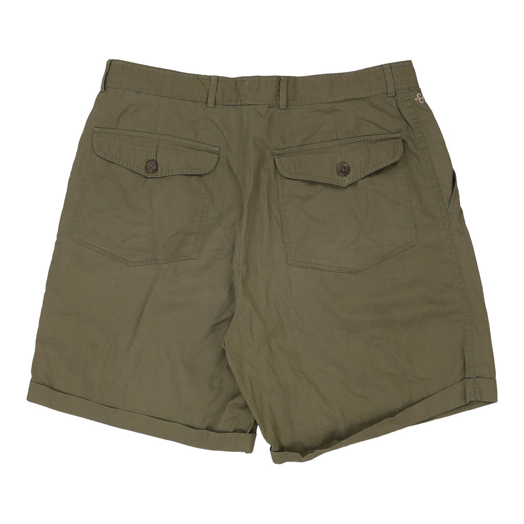 Wearover Cargo Shorts - 36W 9L Khaki Cotton Refurbished - Thrifted (note: this is a term often used to describe second- refurbished available on Cerqular
