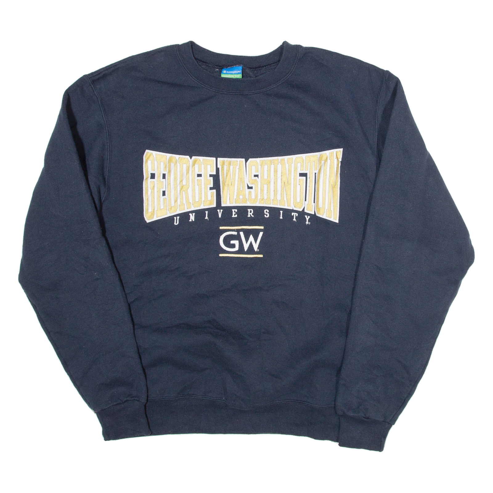 CHAMPION George Washington University Mens Sweatshirt Blue USA M Refurbished - N/A refurbished available on Cerqular