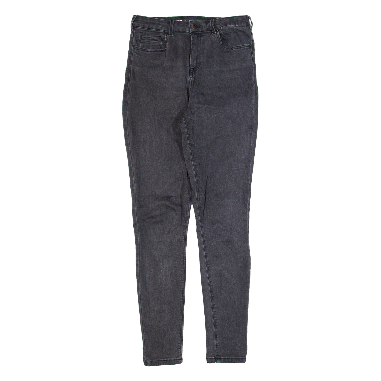 JACK WILLS High Rise Womens Jeans Grey Slim Skinny W28 L30 Refurbished - N/A refurbished available on Cerqular