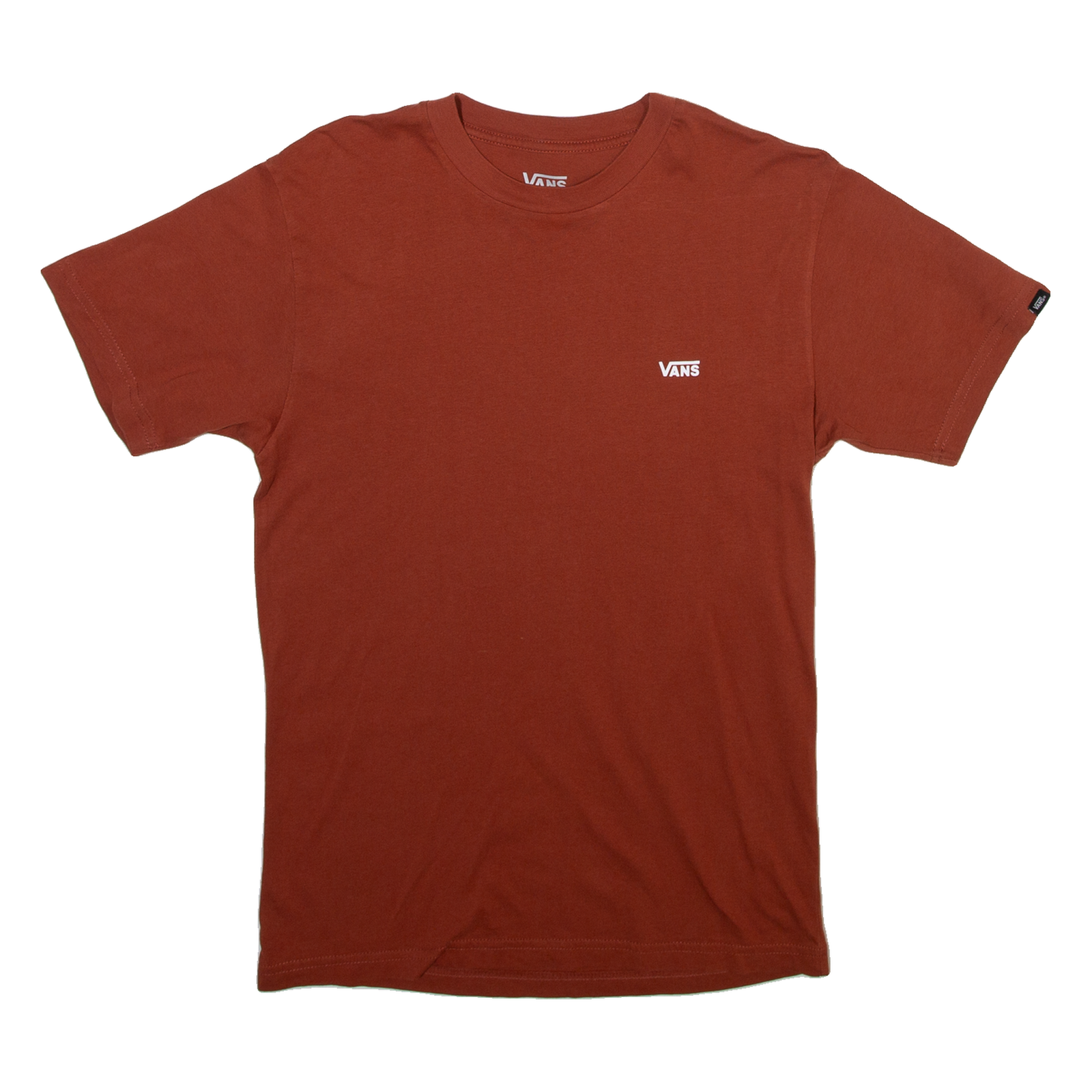 VANS Mens T-Shirt Red S Refurbished - N/A refurbished available on Cerqular