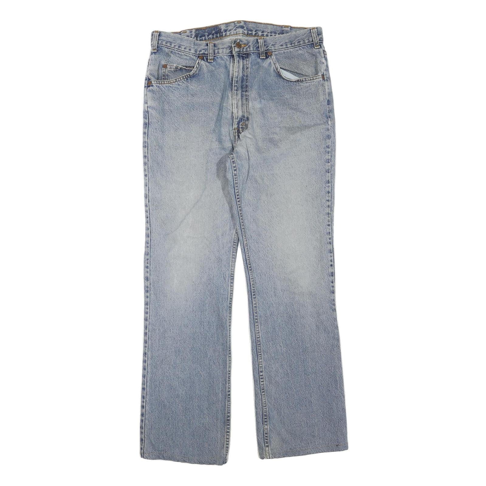 LEVI'S Mens Jeans Blue Regular Straight Denim Medium W36 L32 Classic Cotton Refurbished - N/A refurbished available on Cerqular