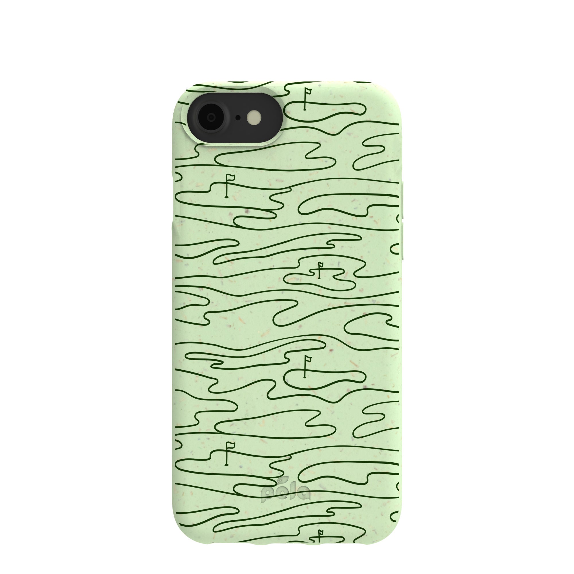 Sage Green Fairway iPhone 6/6s/7/8/SE Case Refurbished - Pela Case refurbished available on Cerqular