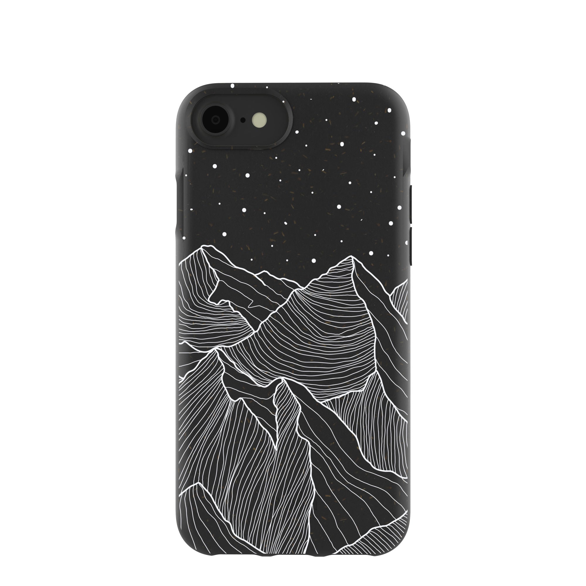 Black Night Panorama iPhone 6/6s/7/8/SE Case Refurbished - Pela Case refurbished available on Cerqular