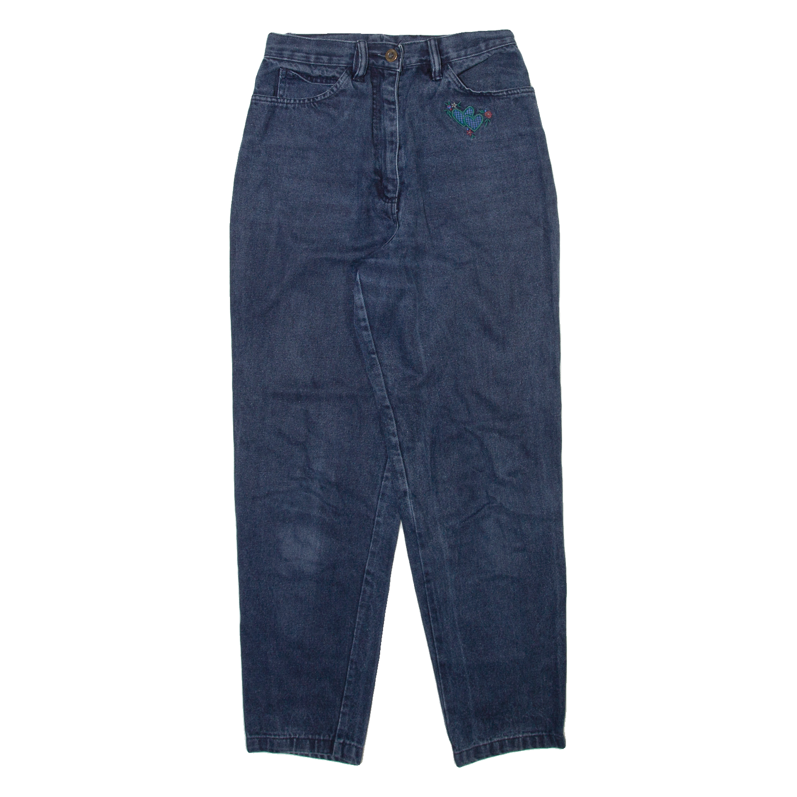 MUSTANG Womens Jeans Blue Relaxed Mom W26 L28 Refurbished - N/A refurbished available on Cerqular