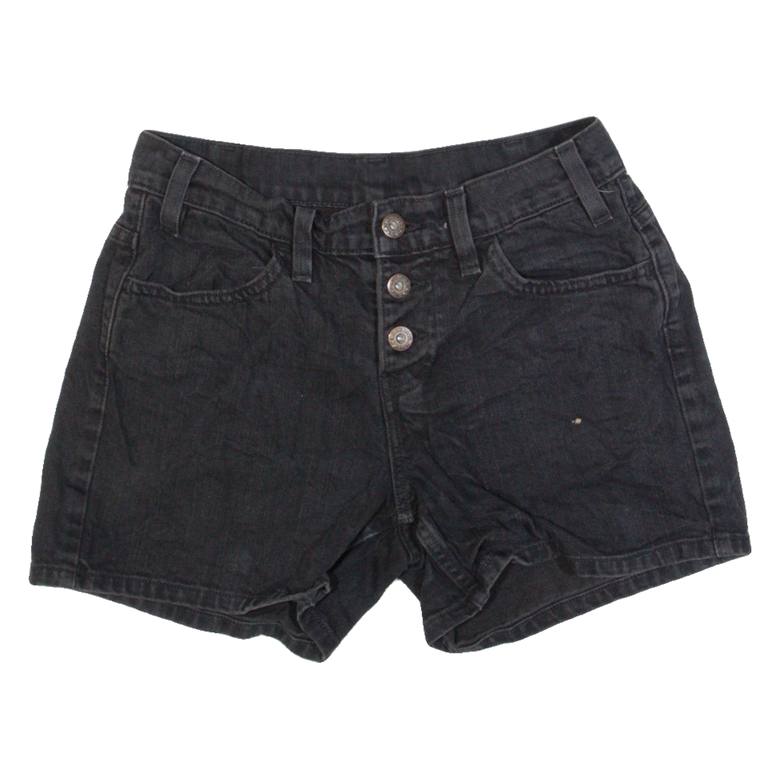 Buy LEVI'S Womens Denim Shorts Black S W26 Refurbished - $23.39 LEVI'S Womens Denim Shorts Black S W26 Refurbished - N/A refurbished available on Cerqular