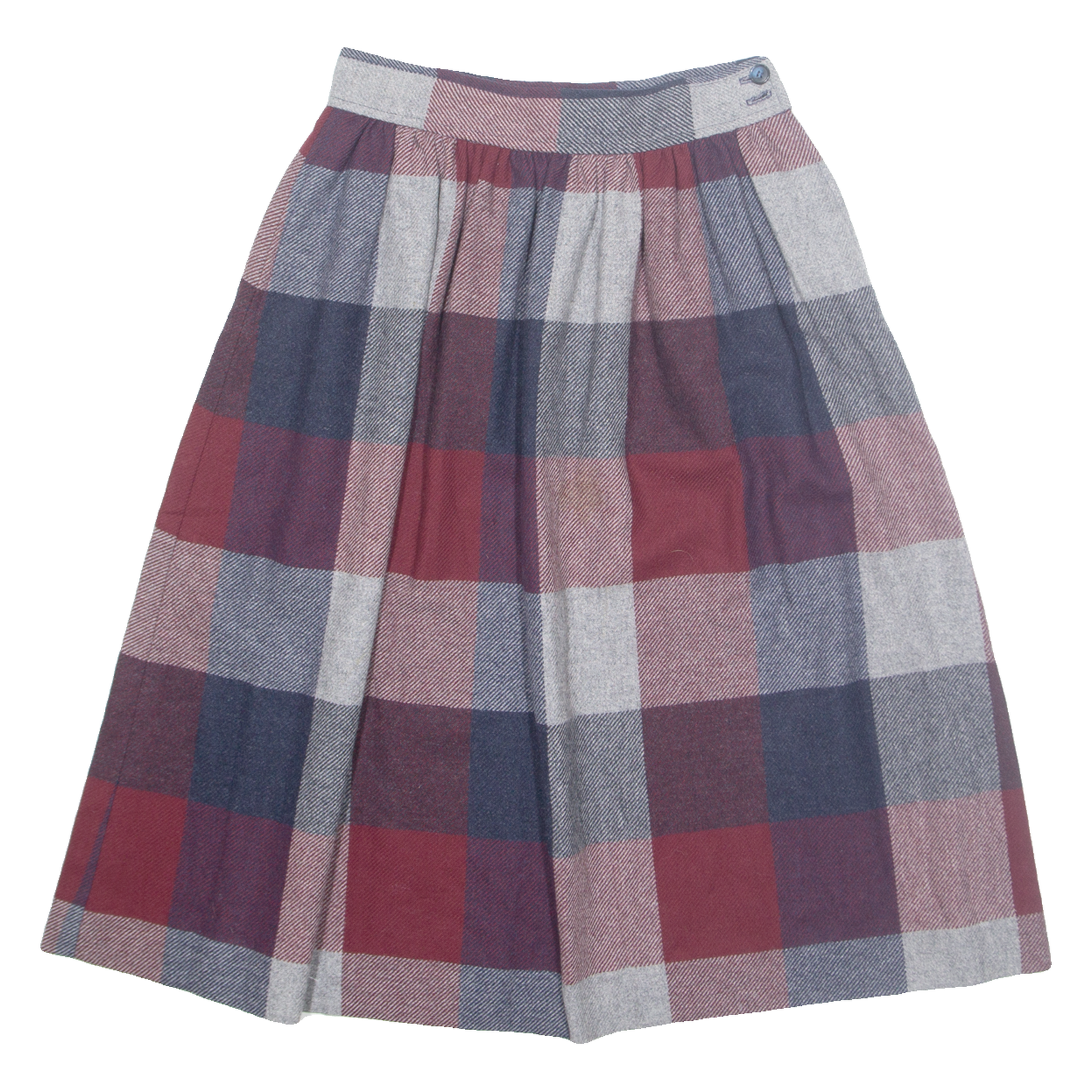 EVAN-PICONE Womens A-Line Skirt Red Midi Wool S Refurbished - N/A refurbished available on Cerqular