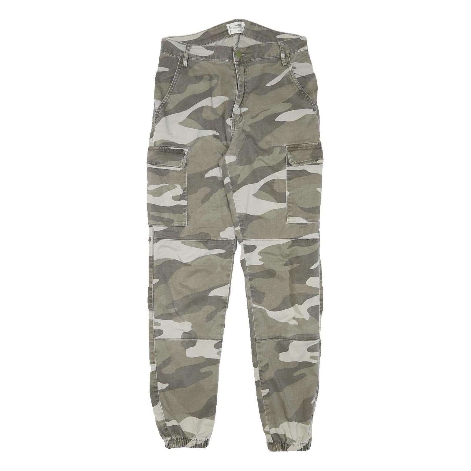 Buy DENIM COLLECTION Mens Cotton Blend Grey Camouflage Relaxed Cargo Trousers W26 Refurbished - $23.39 DENIM COLLECTION Mens Cotton Blend Grey Camouflage Relaxed Cargo Trousers W26 Refurbished - N/A refurbished available on Cerqular