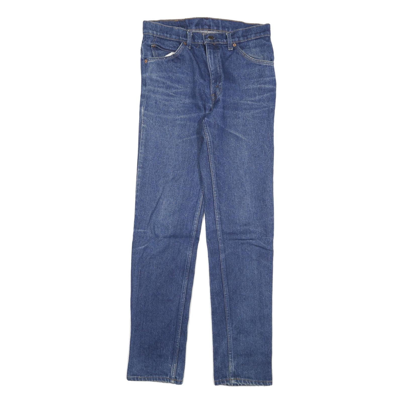 LEVI'S Mens Slim Blue Denim Jeans W25 L31 Zip Classic Straight Cotton Blend Refurbished - N/A refurbished available on Cerqular