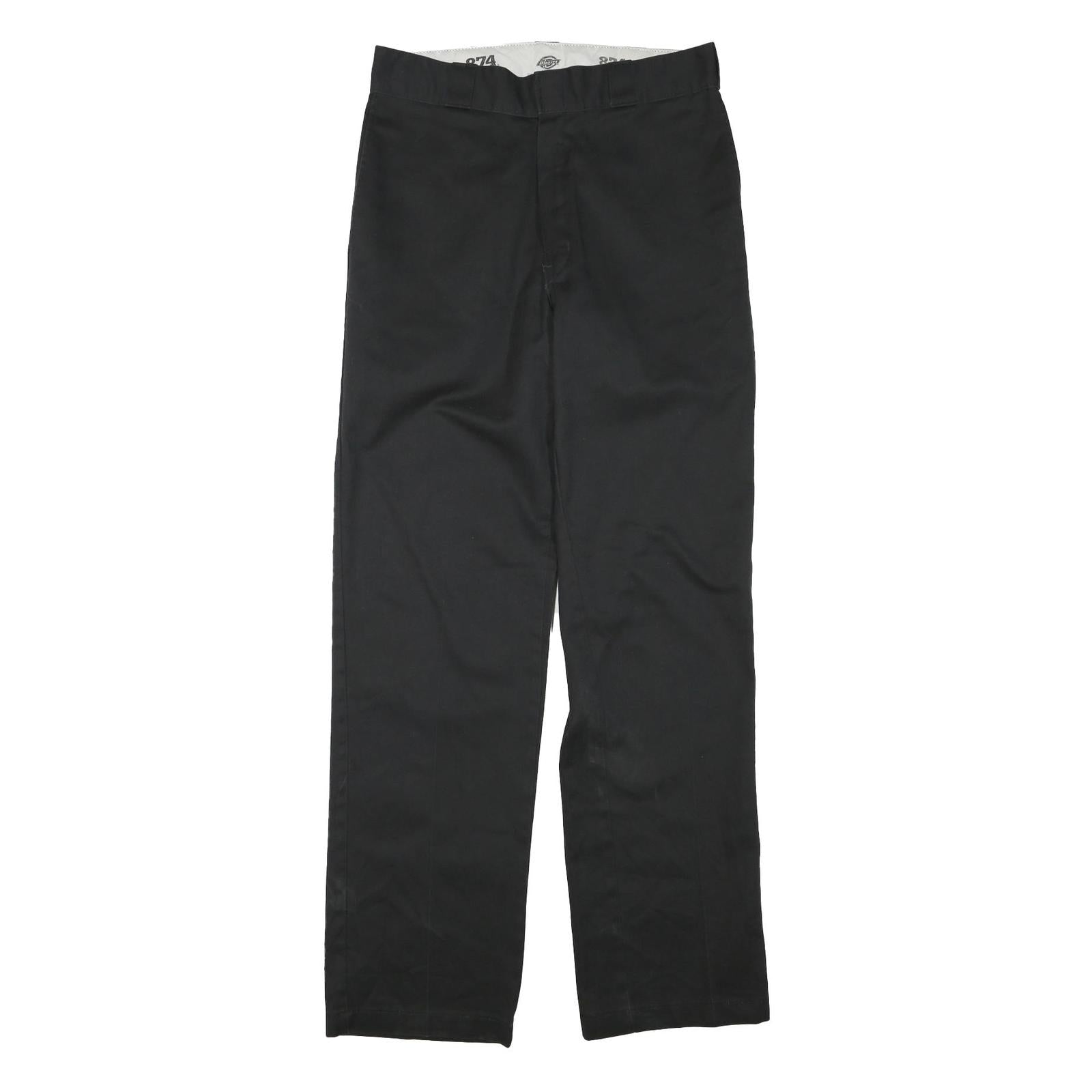 Buy DICKIES Mens Black Regular Fit Straight Leg Trousers W32 L33 Workwear Zip Refurbished - $40.29 DICKIES Mens Black Regular Fit Straight Leg Trousers W32 L33 Workwear Zip Refurbished - N/A refurbished available on Cerqular