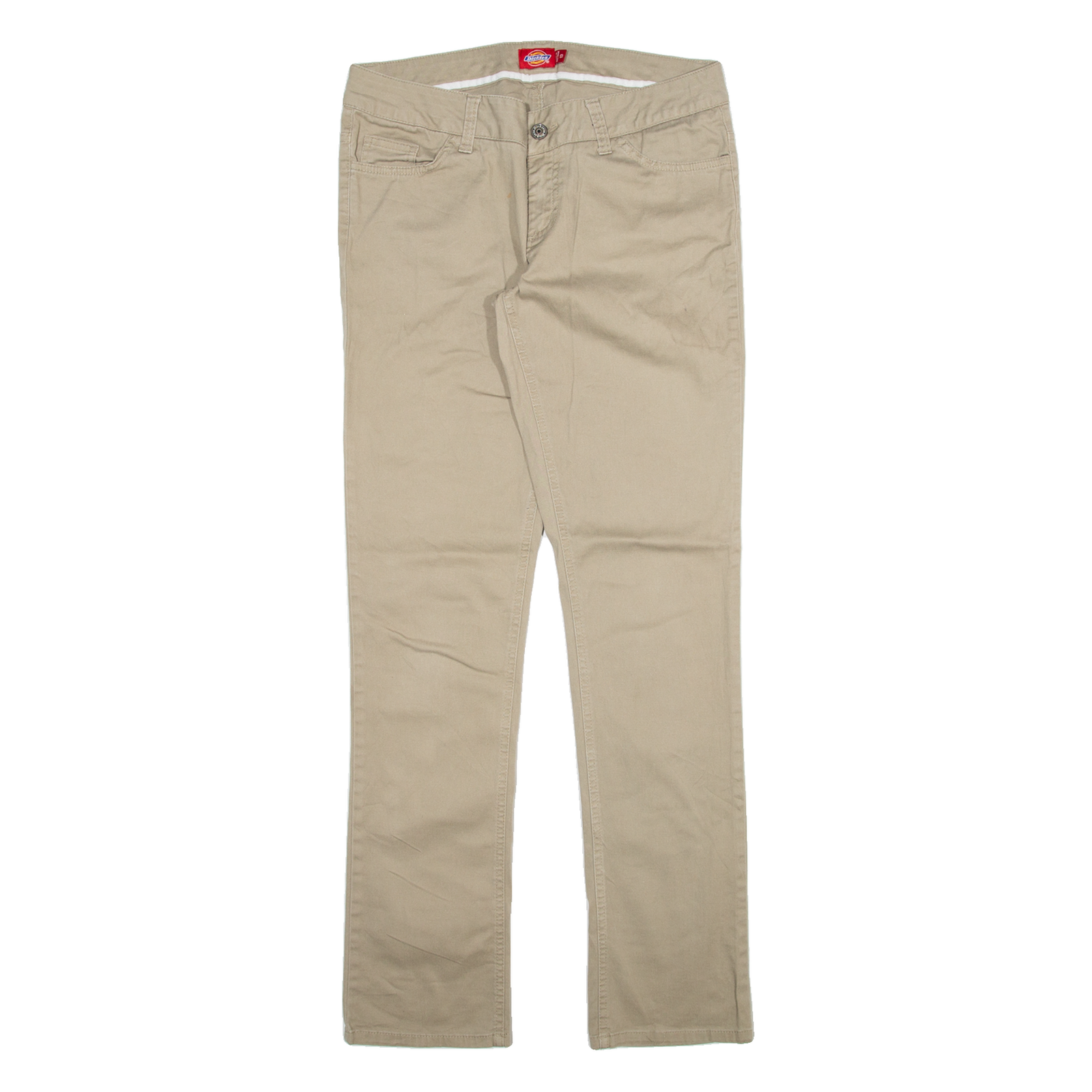 DICKIES Womens Trousers Green Slim Straight W30 L31 Refurbished - N/A refurbished available on Cerqular