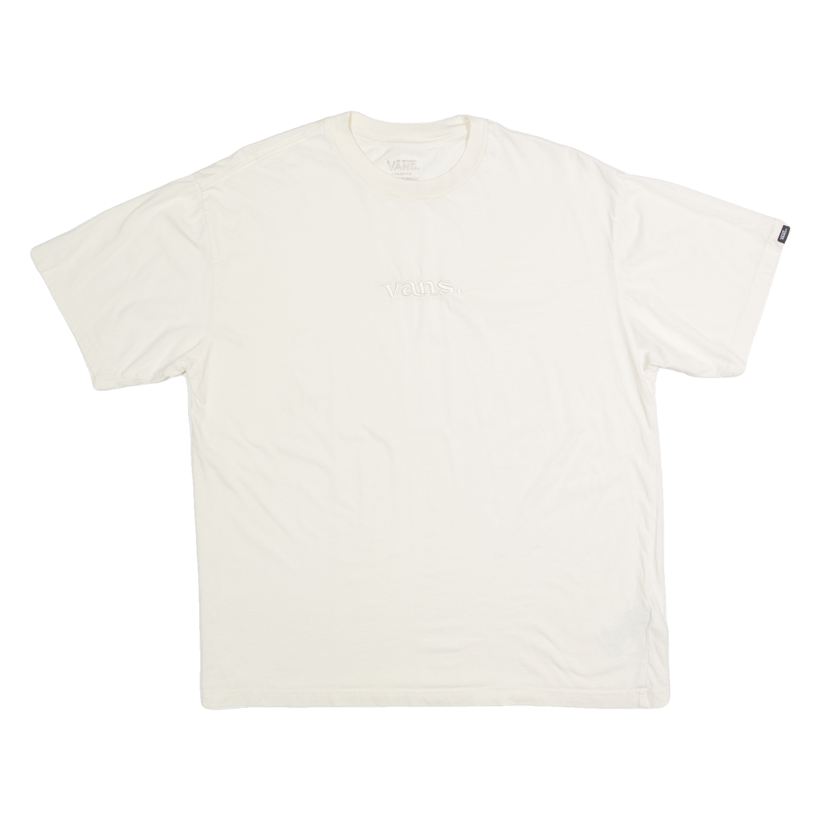 VANS Loose Fit Mens T-Shirt Cream M Refurbished - N/A refurbished available on Cerqular