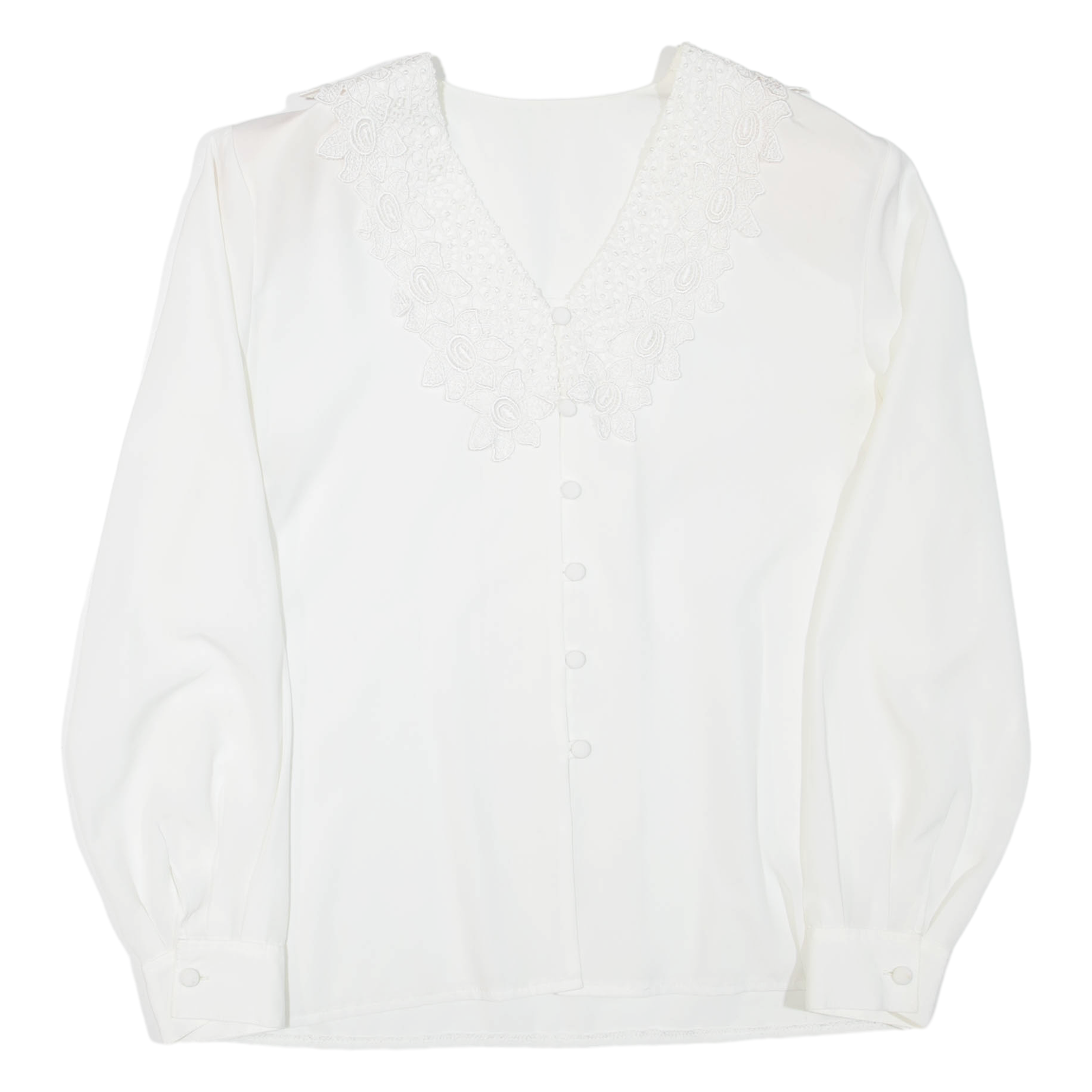 Buy Womens Blouse White V-Neck Long Sleeve L Refurbished - $16.89 Womens Blouse White V-Neck Long Sleeve L Refurbished - N/A refurbished available on Cerqular