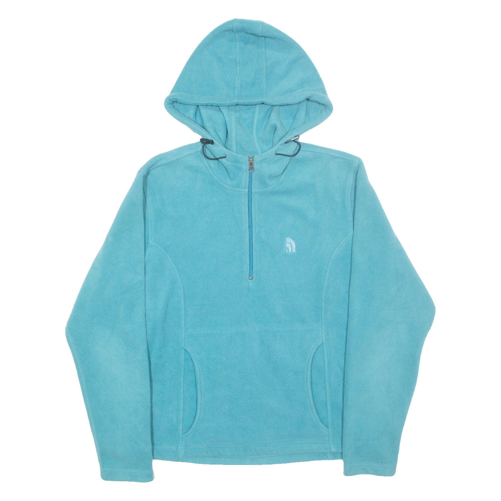 THE NORTH FACE Fleece 1/4 Zip Womens Blue Hoodie L Refurbished - N/A refurbished available on Cerqular