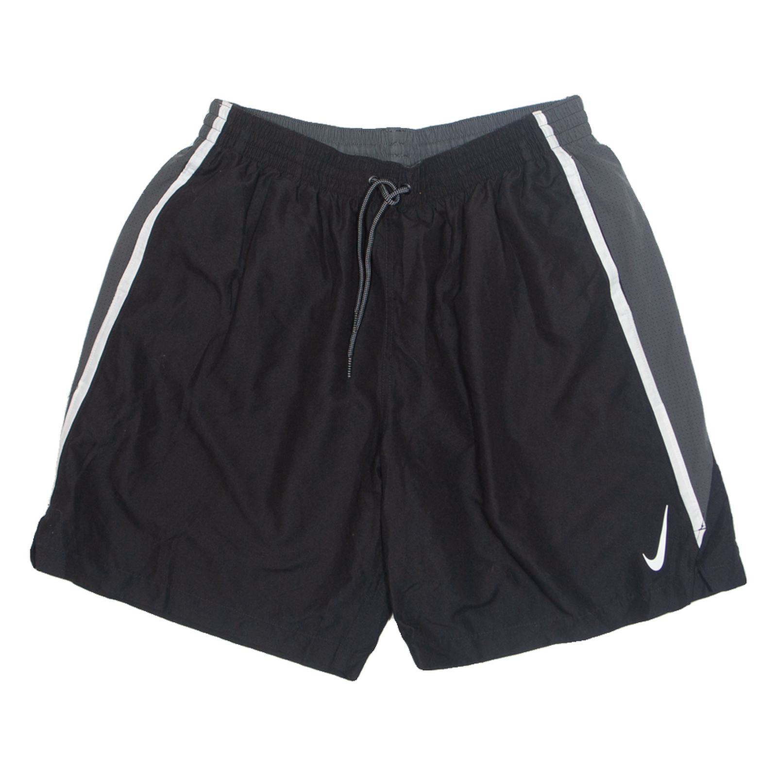NIKE Mesh Lined Mens Swimming Shorts Black Relaxed XL W30 Refurbished - N/A refurbished available on Cerqular