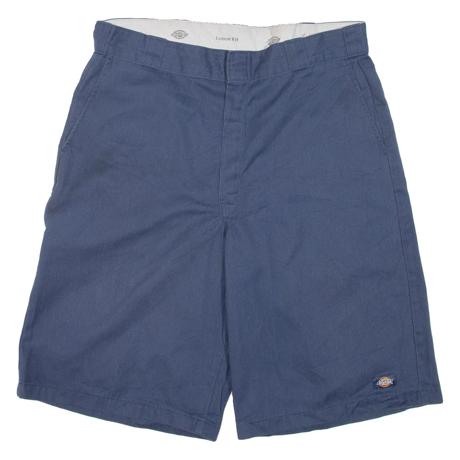 DICKIES Mens Workwear Shorts Blue L W36 Refurbished - N/A refurbished available on Cerqular
