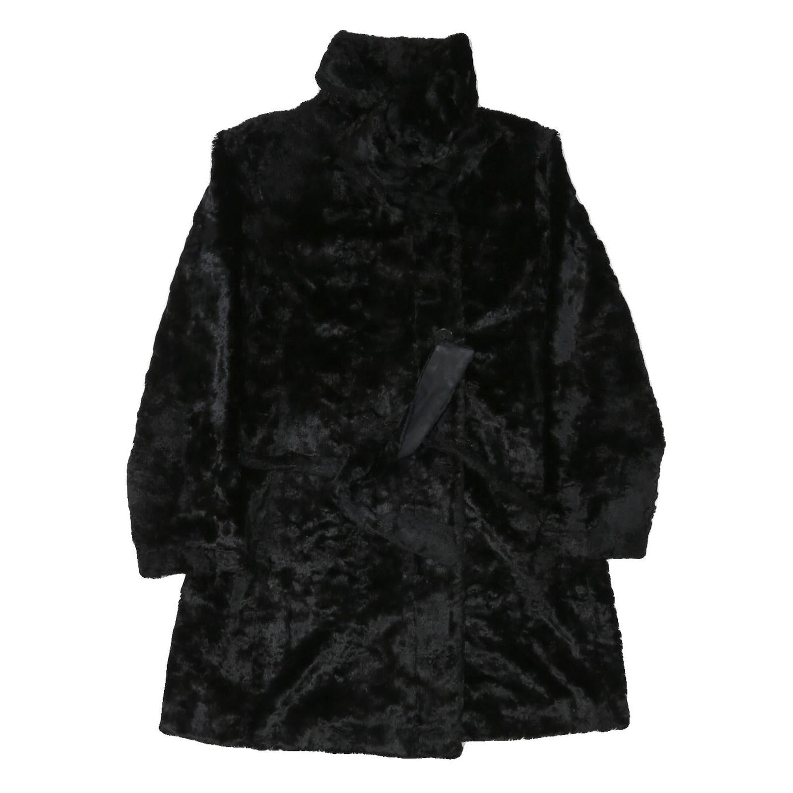 Buy Womens Black Faux Fur Button Jacket M Polyester Blend Plush Soft Warm Outerwear Refurbished - $37.69 Womens Black Faux Fur Button Jacket M Polyester Blend Plush Soft Warm Outerwear Refurbished - N/A refurbished available on Cerqular