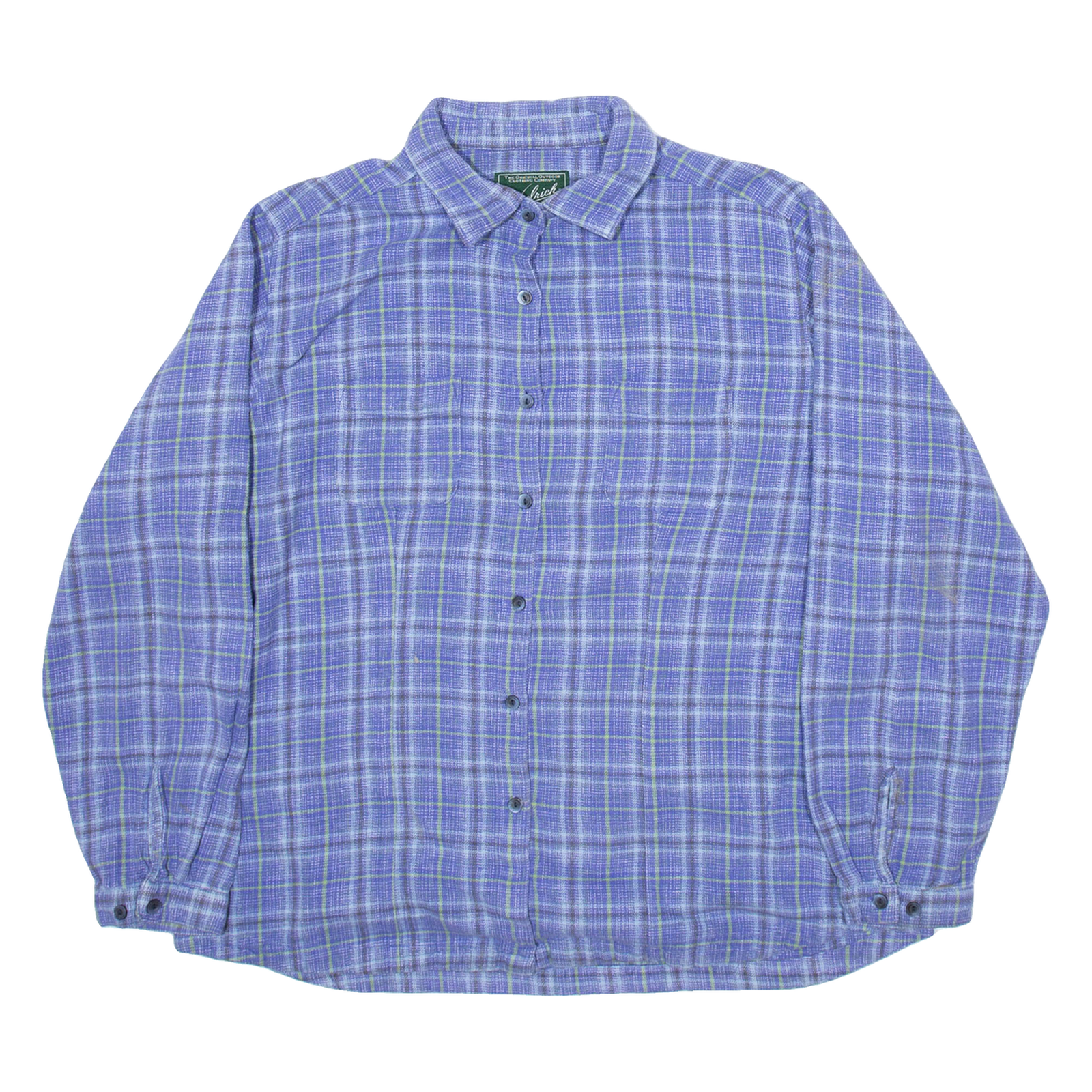 Buy WOOLRICH Womens Shirt Purple Wool Check Long Sleeve XL Refurbished - $42.89 WOOLRICH Womens Shirt Purple Wool Check Long Sleeve XL Refurbished - N/A refurbished available on Cerqular