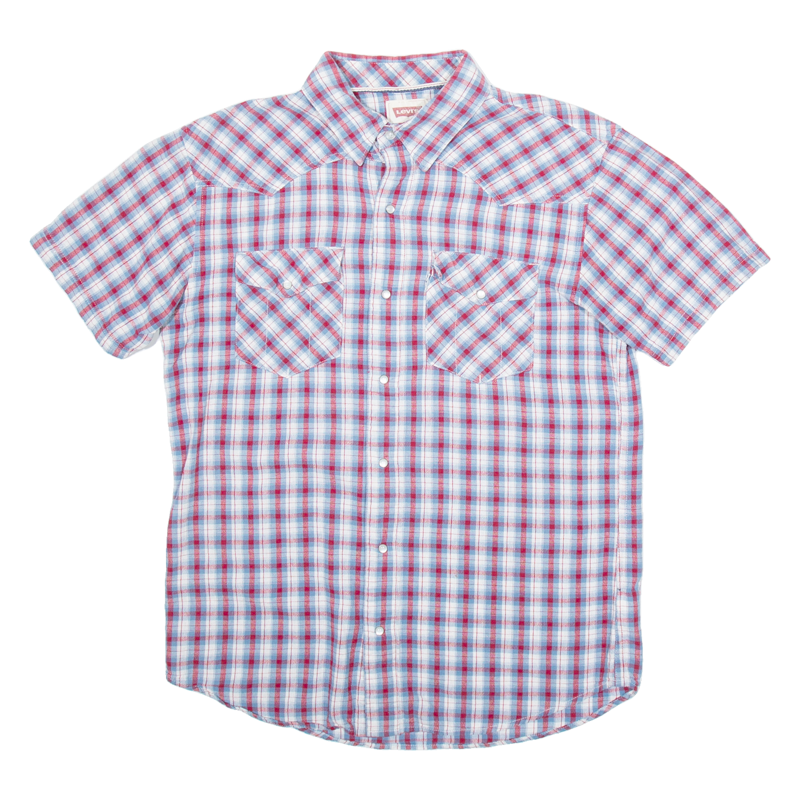 Buy LEVI'S Mens Shirt Red Check M Refurbished - $31.19 LEVI'S Mens Shirt Red Check M Refurbished - N/A refurbished available on Cerqular