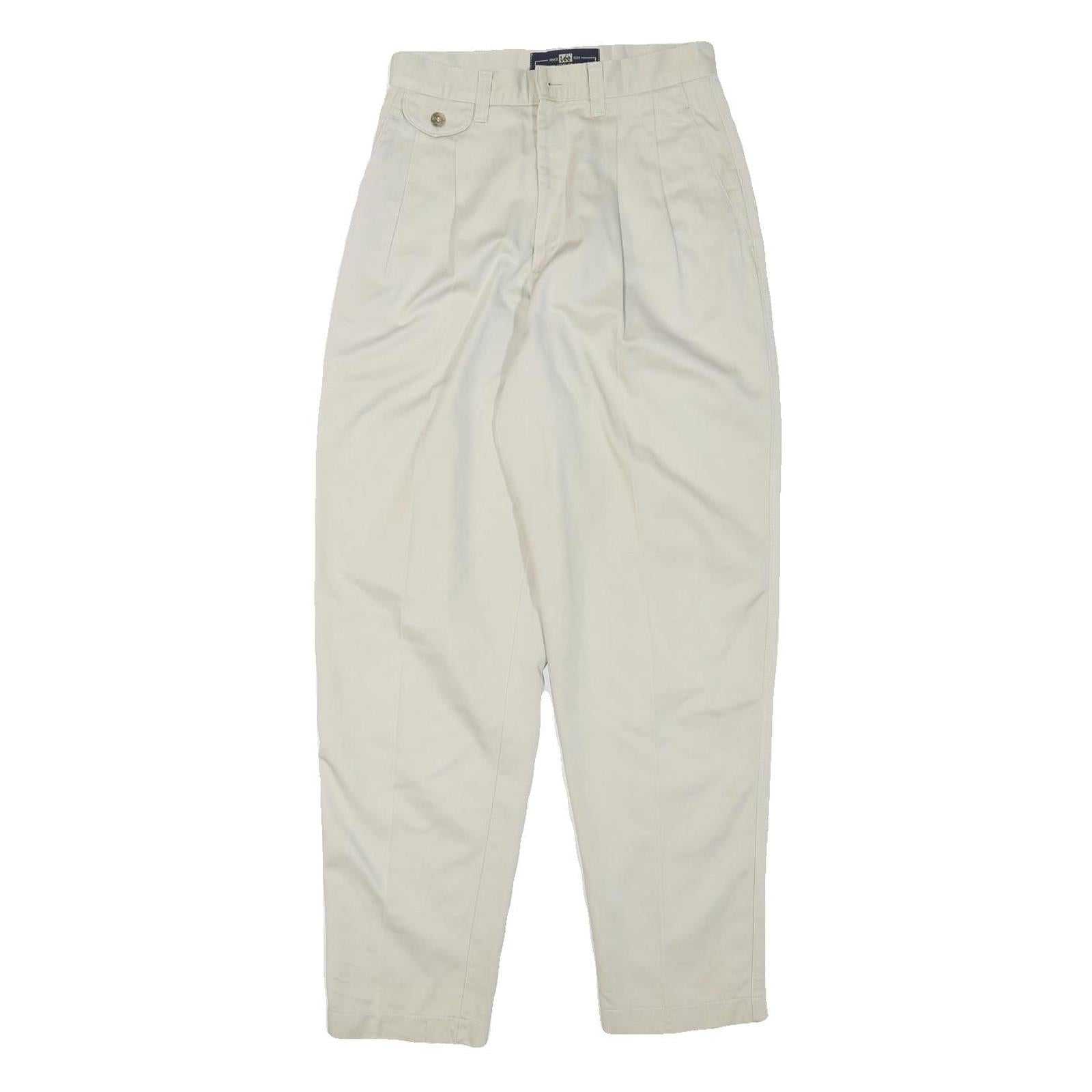 Buy LEE Mens Cotton Blend Beige Relaxed Tapered Trousers W26 L28 Casual Wear Refurbished - $29.89 LEE Mens Cotton Blend Beige Relaxed Tapered Trousers W26 L28 Casual Wear Refurbished - N/A refurbished available on Cerqular