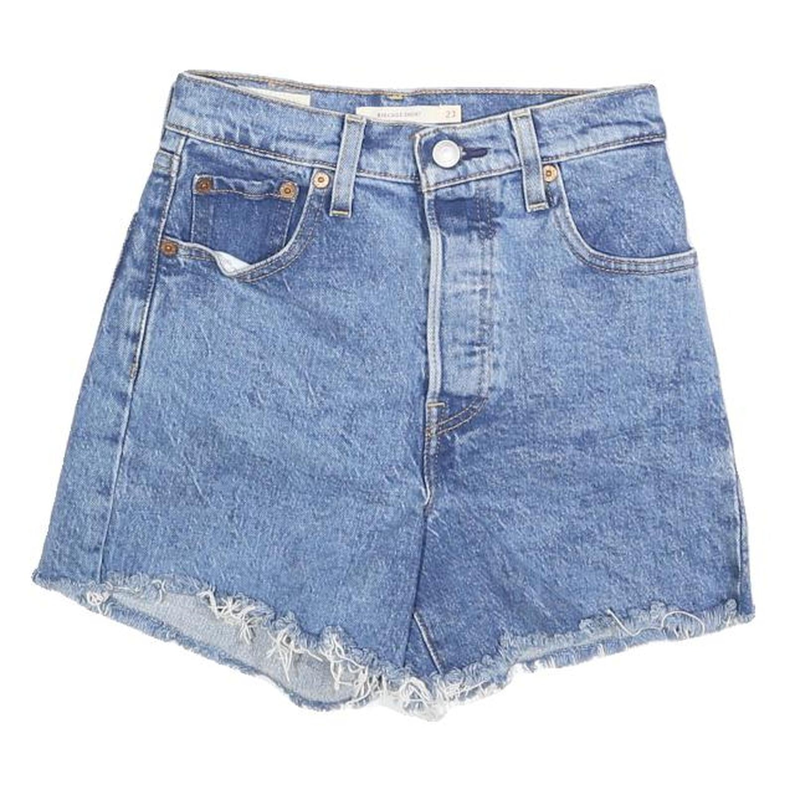 Buy LEVI'S Womens Shorts Blue Denim Casual XXS W23 Frayed Hem Refurbished - $25.99 LEVI'S Womens Shorts Blue Denim Casual XXS W23 Frayed Hem Refurbished - N/A refurbished available on Cerqular