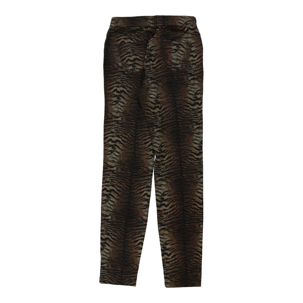Zuiki Animal print Leggings - Small Brown Cotton Refurbished - Thrifted (note: this is a term often used to describe second- refurbished available on Cerqular