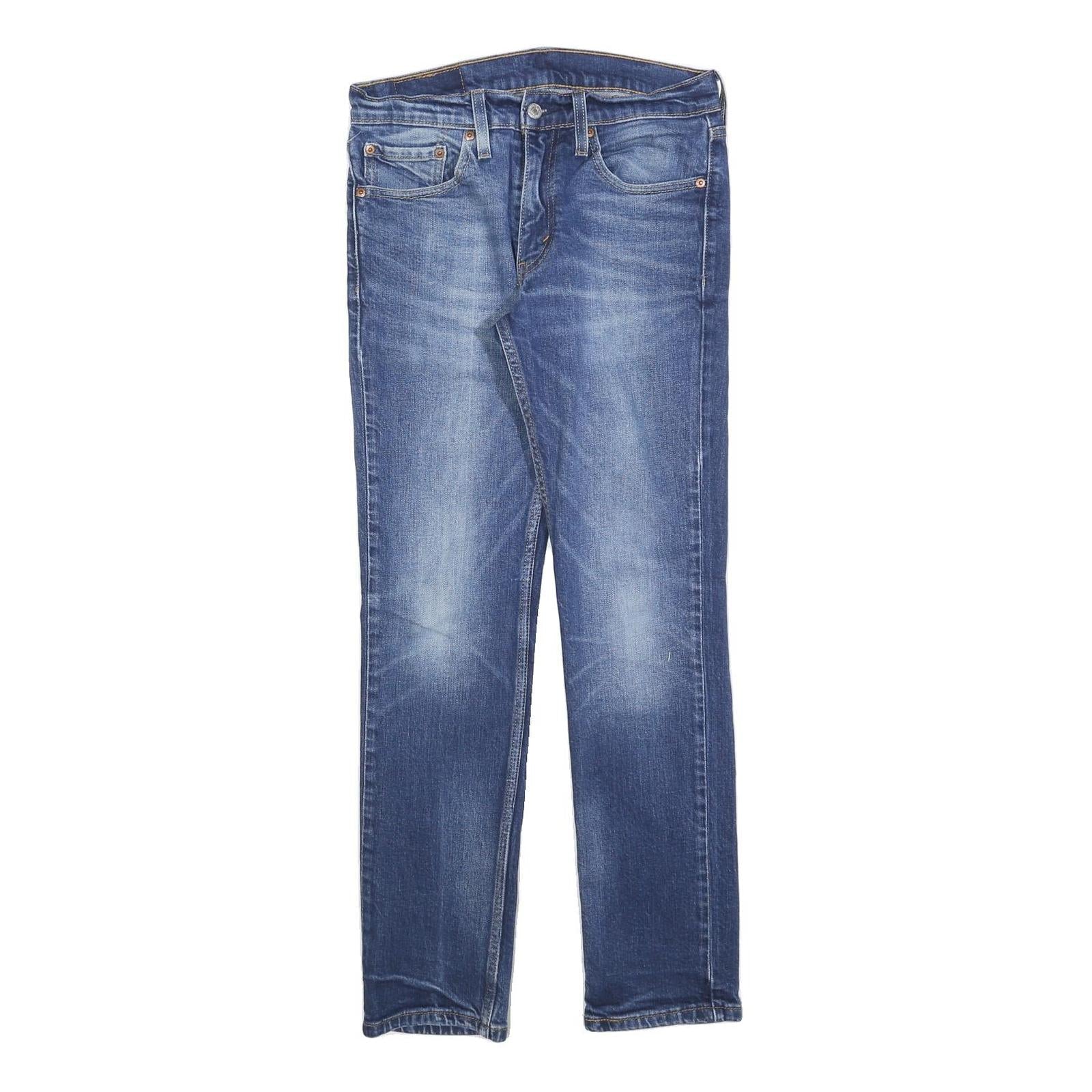 LEVI'S 511 Slim Mens Jeans Blue Slim Skinny Denim Medium W31 L32 Stylish Zip Refurbished - N/A refurbished available on Cerqular