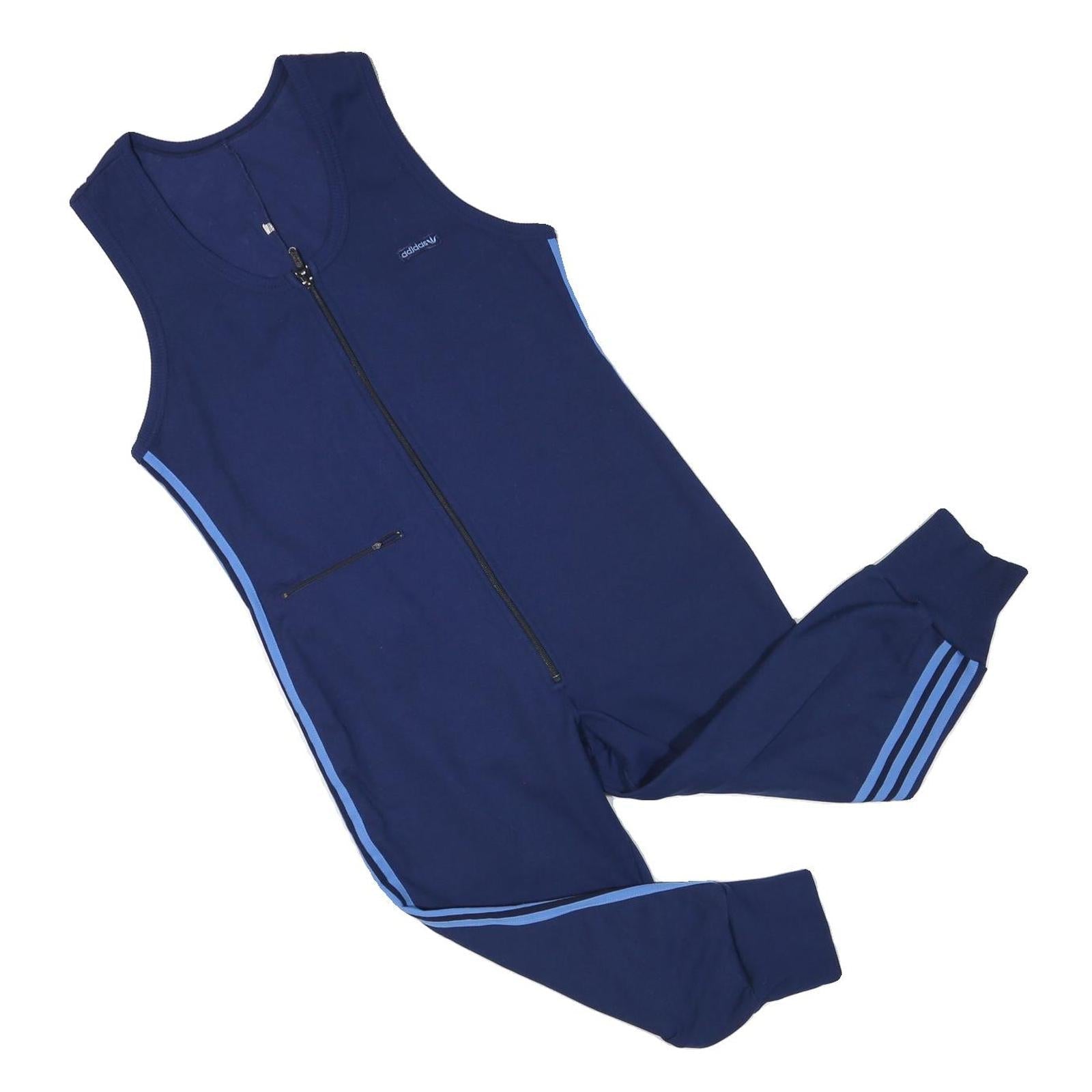 ADIDAS Womens Blue Polyester Blend Dungarees Regular Fit M W33 L20 Sportswear Refurbished - N/A refurbished available on Cerqular