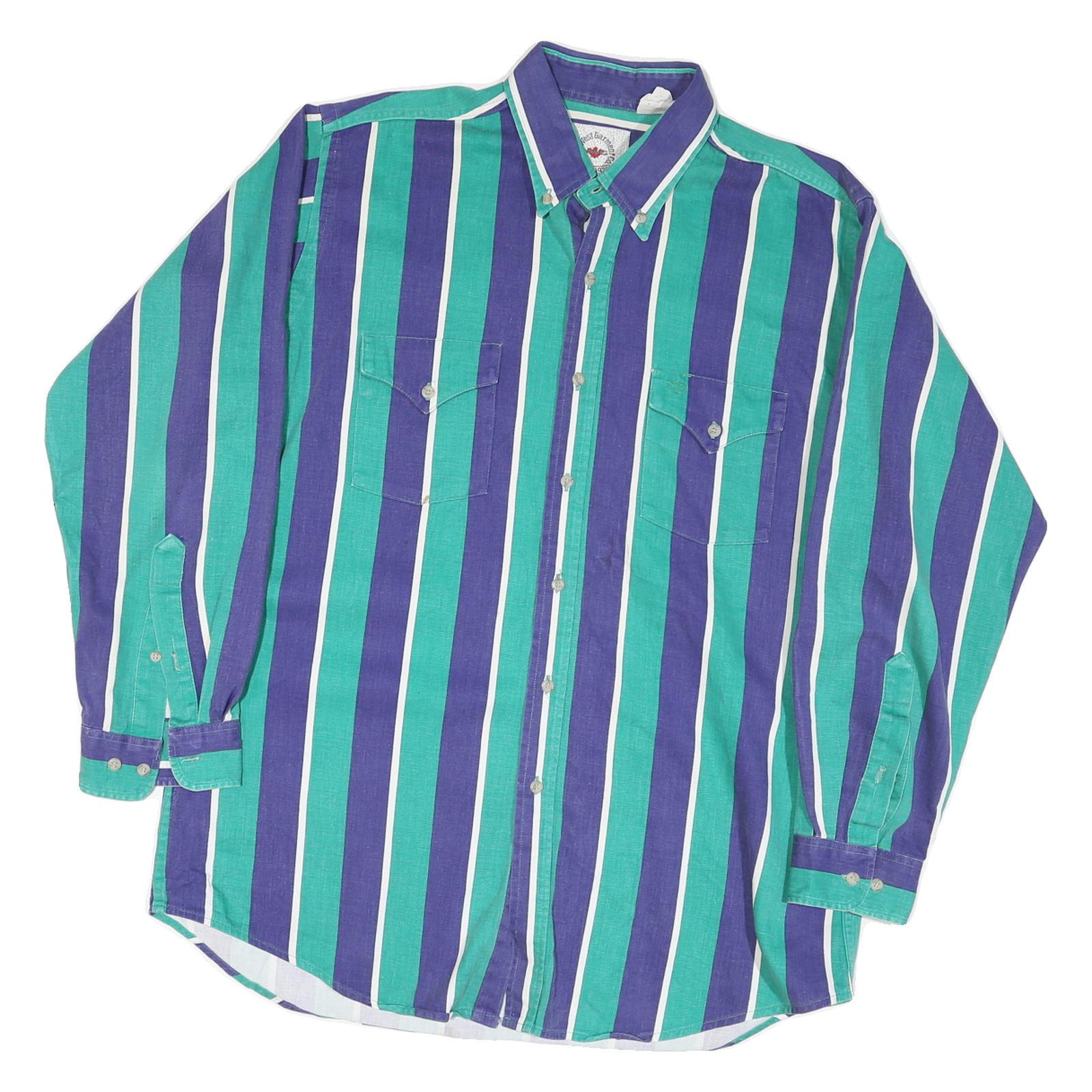 Buy MID WEST HARMENTO CO Mens Blue & Green Striped Shirt L Cotton Blend Casual Long Refurbished - $45.49 MID WEST HARMENTO CO Mens Blue & Green Striped Shirt L Cotton Blend Casual Long Refurbished - N/A refurbished available on Cerqular