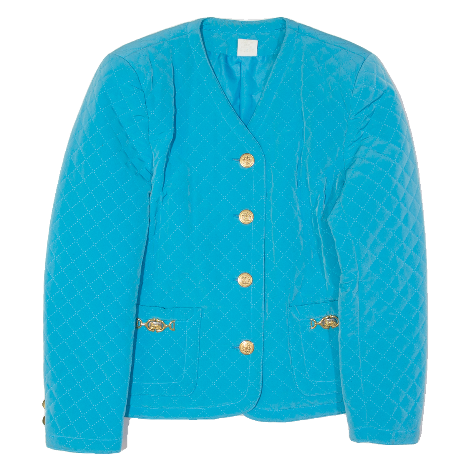 Shirley Womens Quilted Jacket Blue M Refurbished - N/A refurbished available on Cerqular