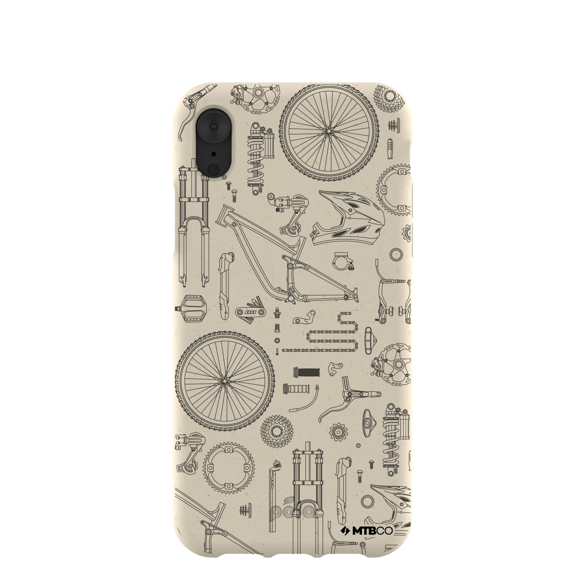 London Fog Changing Gears MTBCO iPhone XR Case Refurbished - Pela Case refurbished available on Cerqular