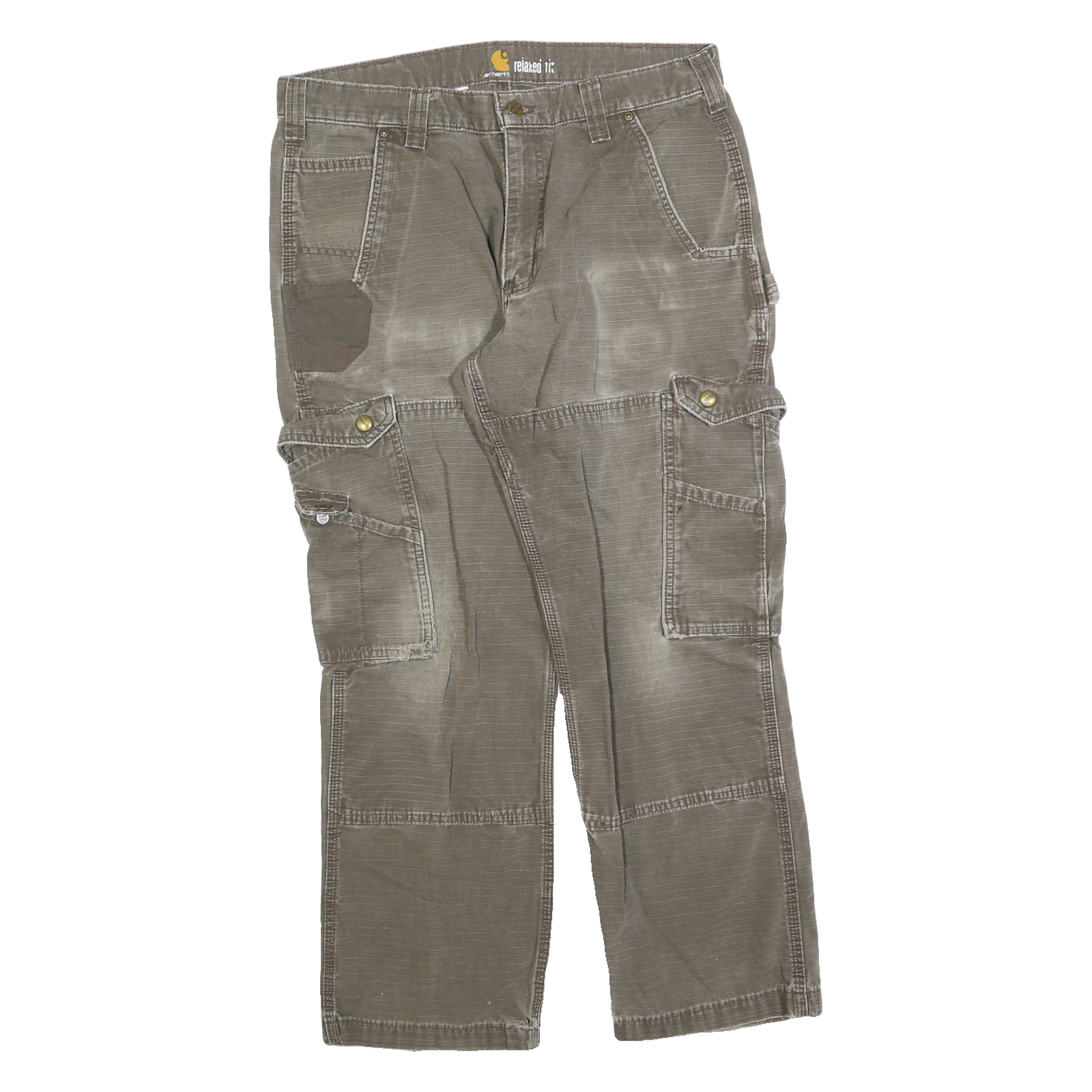Buy CARHARTT Mens Cotton Blend Brown Relaxed Fit Cargo Trousers W34 L30 Workwear Refurbished - $53.29 CARHARTT Mens Cotton Blend Brown Relaxed Fit Cargo Trousers W34 L30 Workwear Refurbished - N/A refurbished available on Cerqular