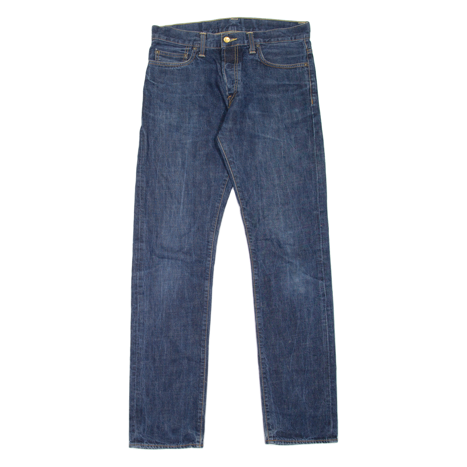 CARHARTT Klondike Pant Mens Jeans Blue Regular Tapered W31 L34 Refurbished - N/A refurbished available on Cerqular