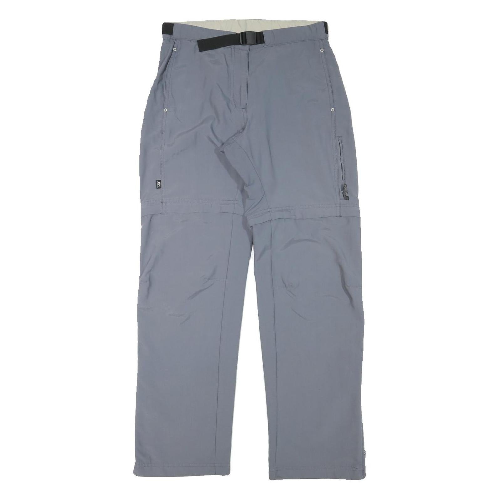 HELLY HANSEN Womens Grey Polyester Blend Regular Fit Straight Leg Trousers W28 Refurbished - N/A refurbished available on Cerqular