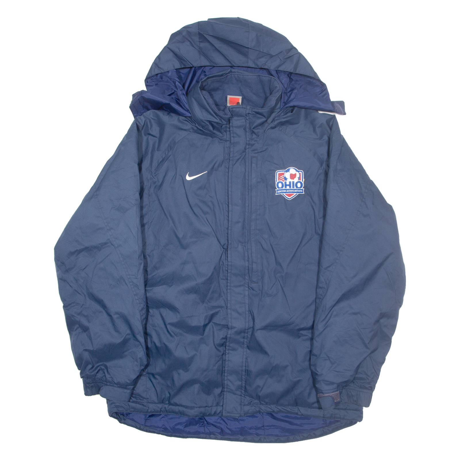 Buy NIKE Ohio Soccer Mens Coat Blue USA Hooded L Refurbished - $44.19 NIKE Ohio Soccer Mens Coat Blue USA Hooded L Refurbished - N/A refurbished available on Cerqular