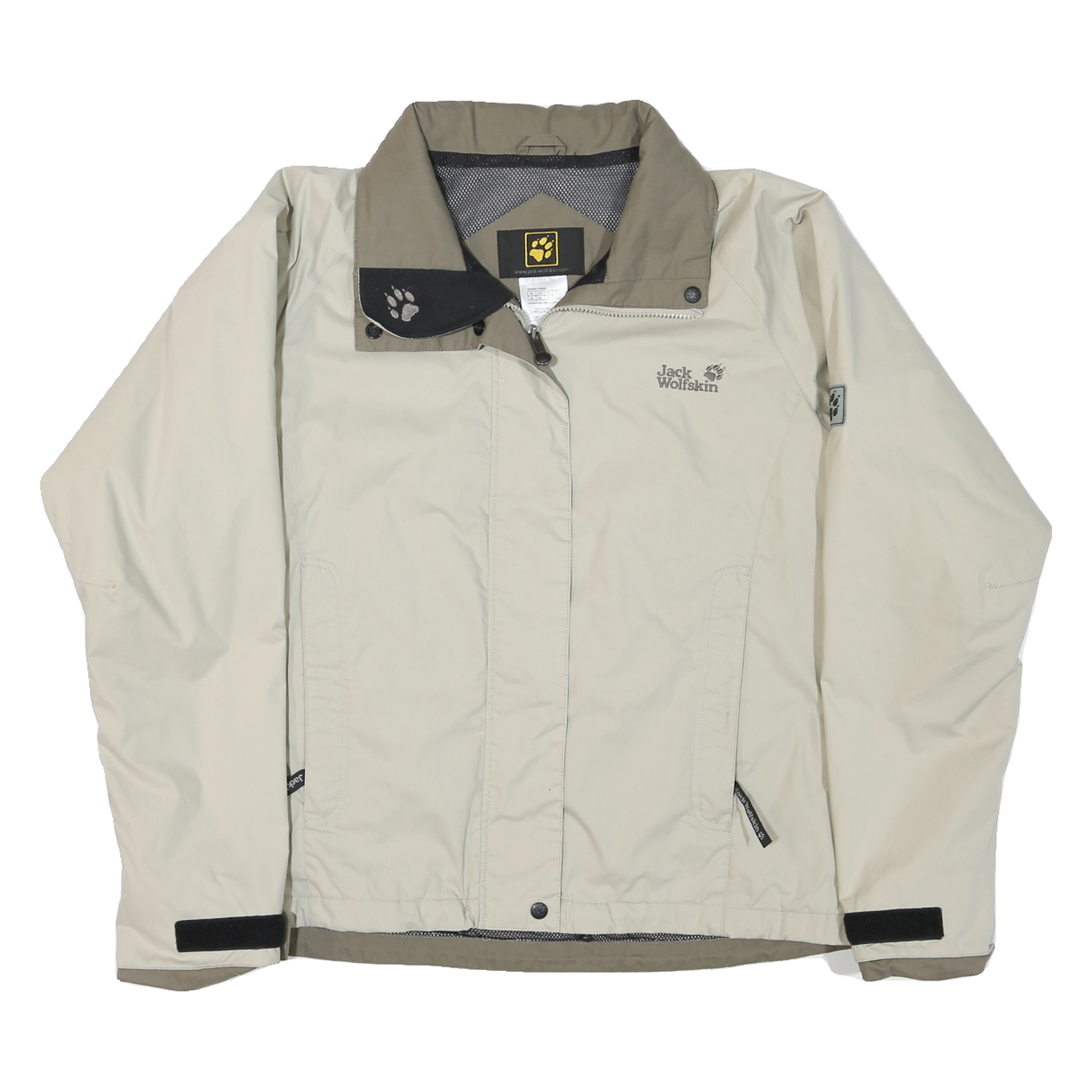 Buy JACK WOLFSKIN Womens Beige & Brown Outdoor Jacket XL Polyester Blend Plain Zip Refurbished - $58.49 JACK WOLFSKIN Womens Beige & Brown Outdoor Jacket XL Polyester Blend Plain Zip Refurbished - N/A refurbished available on Cerqular
