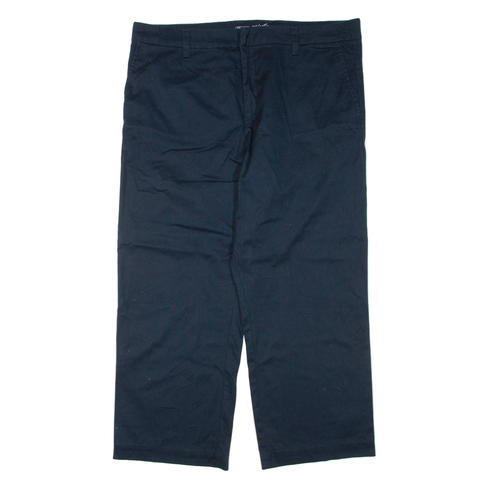 DICKIES Womens Trousers Blue Regular Straight W40 L27 Refurbished - N/A refurbished available on Cerqular