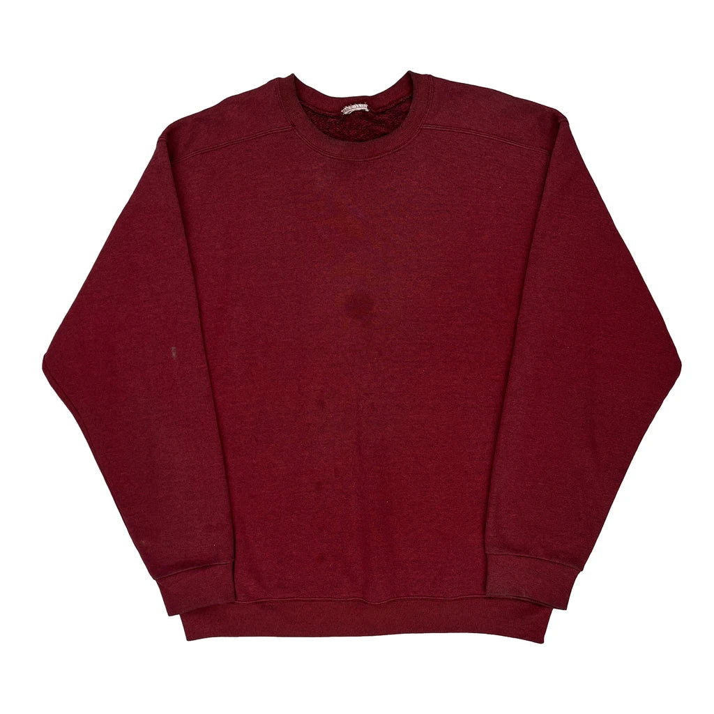 Buy Unbranded Sweatshirt - XL Burgundy Cotton Blend Refurbished - $26.79 Unbranded Sweatshirt - XL Burgundy Cotton Blend Refurbished - Thrifted (note: this is a term often used to describe second- refurbished available on Cerqular