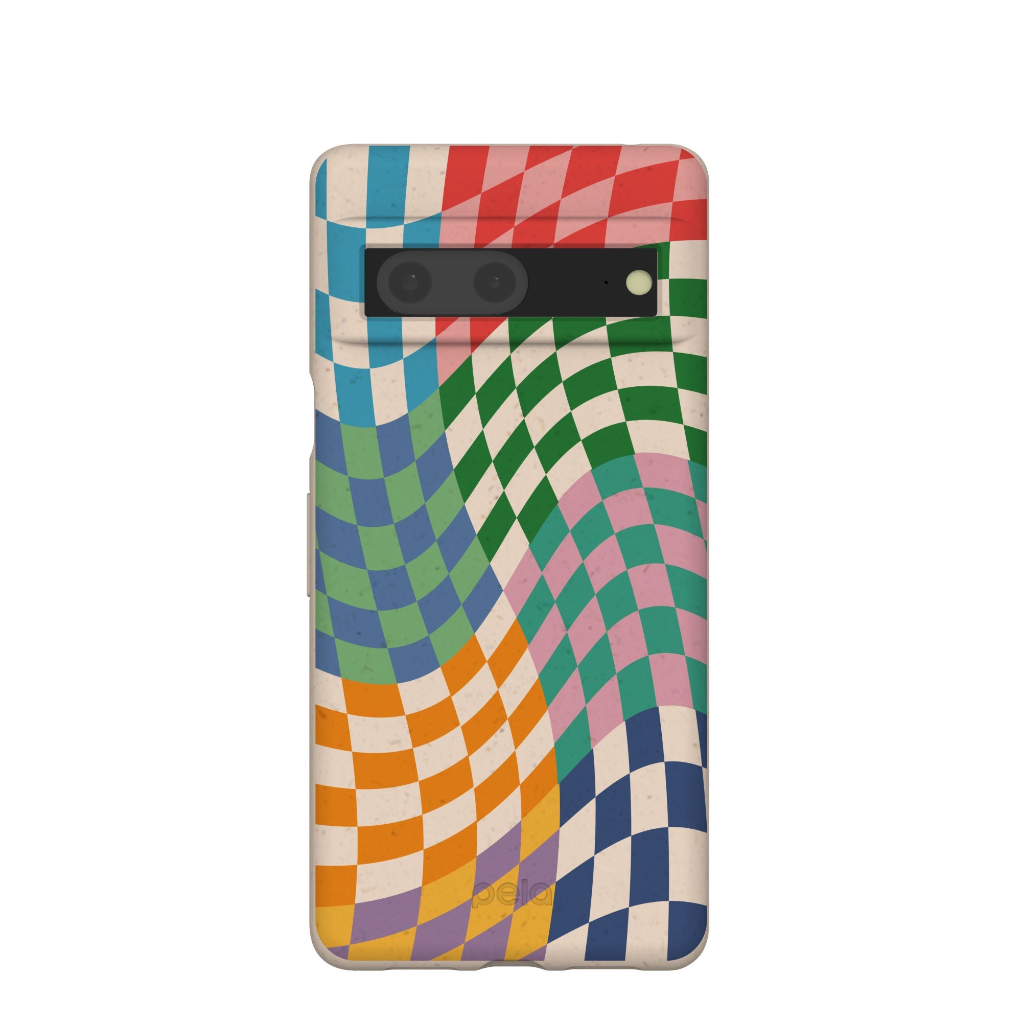 Seashell Patchwork Google Pixel 7 Case Refurbished - Pela Case refurbished available on Cerqular