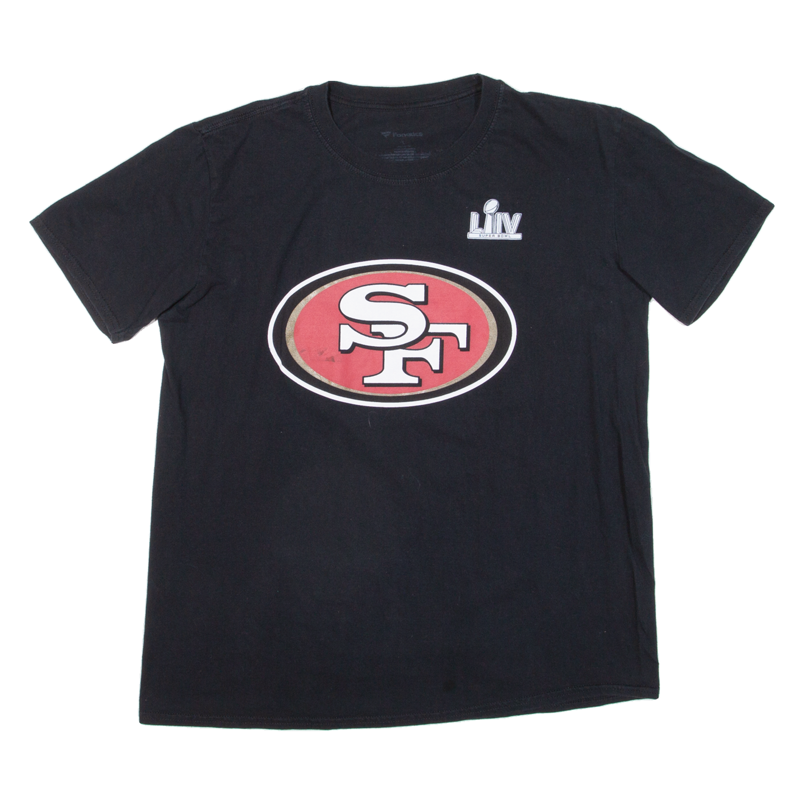FANATICS Mens T-Shirt Black USA L Refurbished - N/A refurbished available on Cerqular